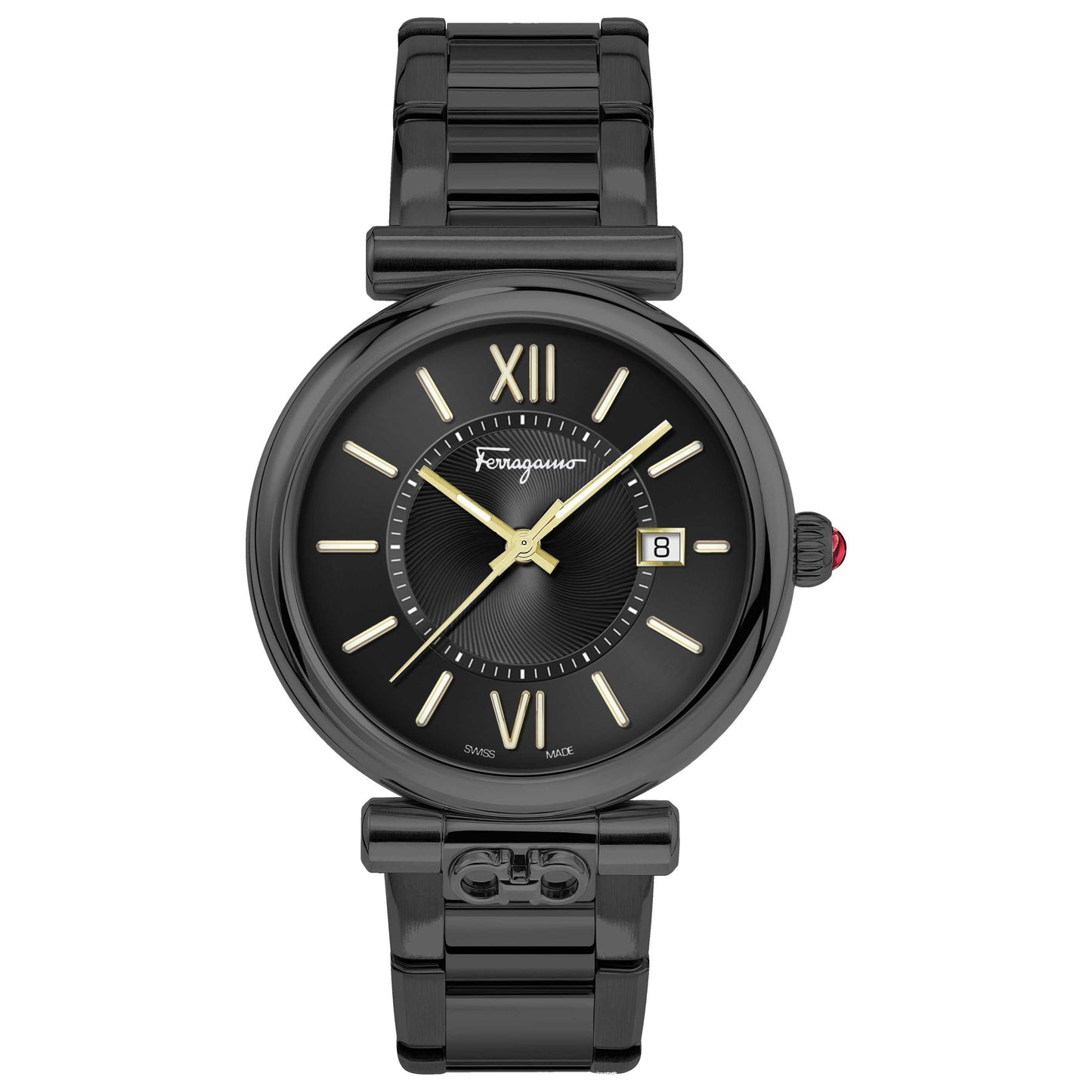 Front view of Ferragamo Ora Women's Quartz Watch SFUB00521