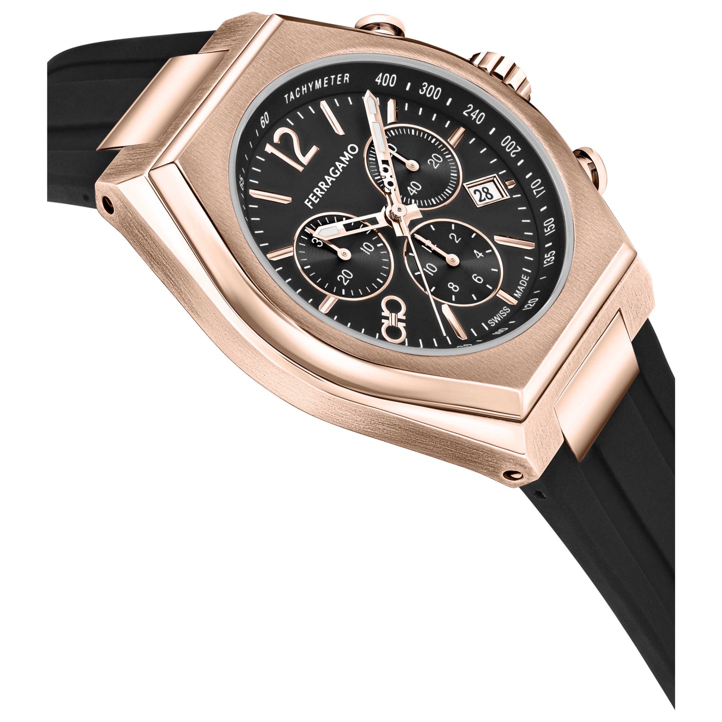 Ferragamo Ferragamo Tonneau Chrono Men's Quartz Watch SFUV00422 - Image #3