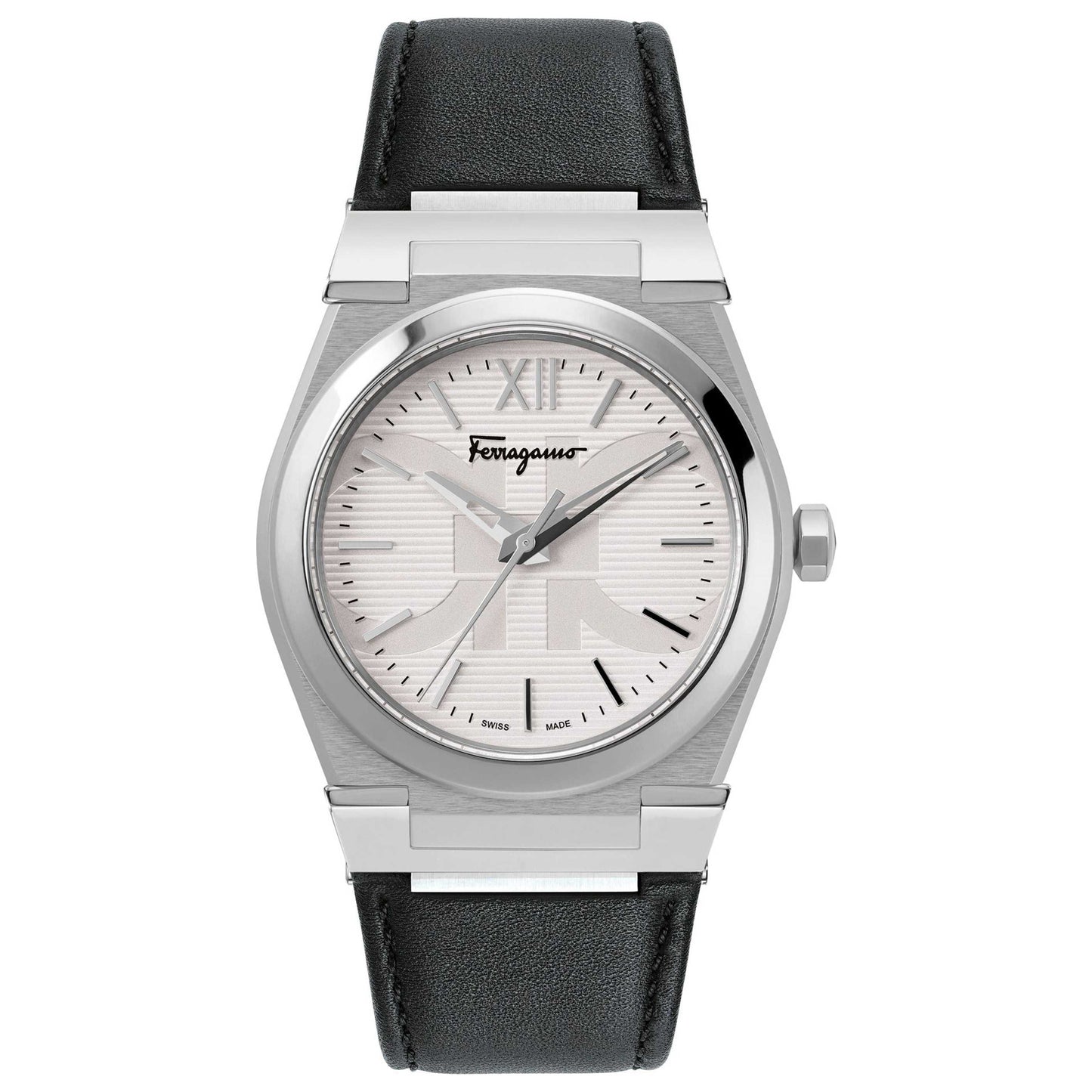 Front view of Ferragamo Vega Men's Quartz Watch SFYF00121