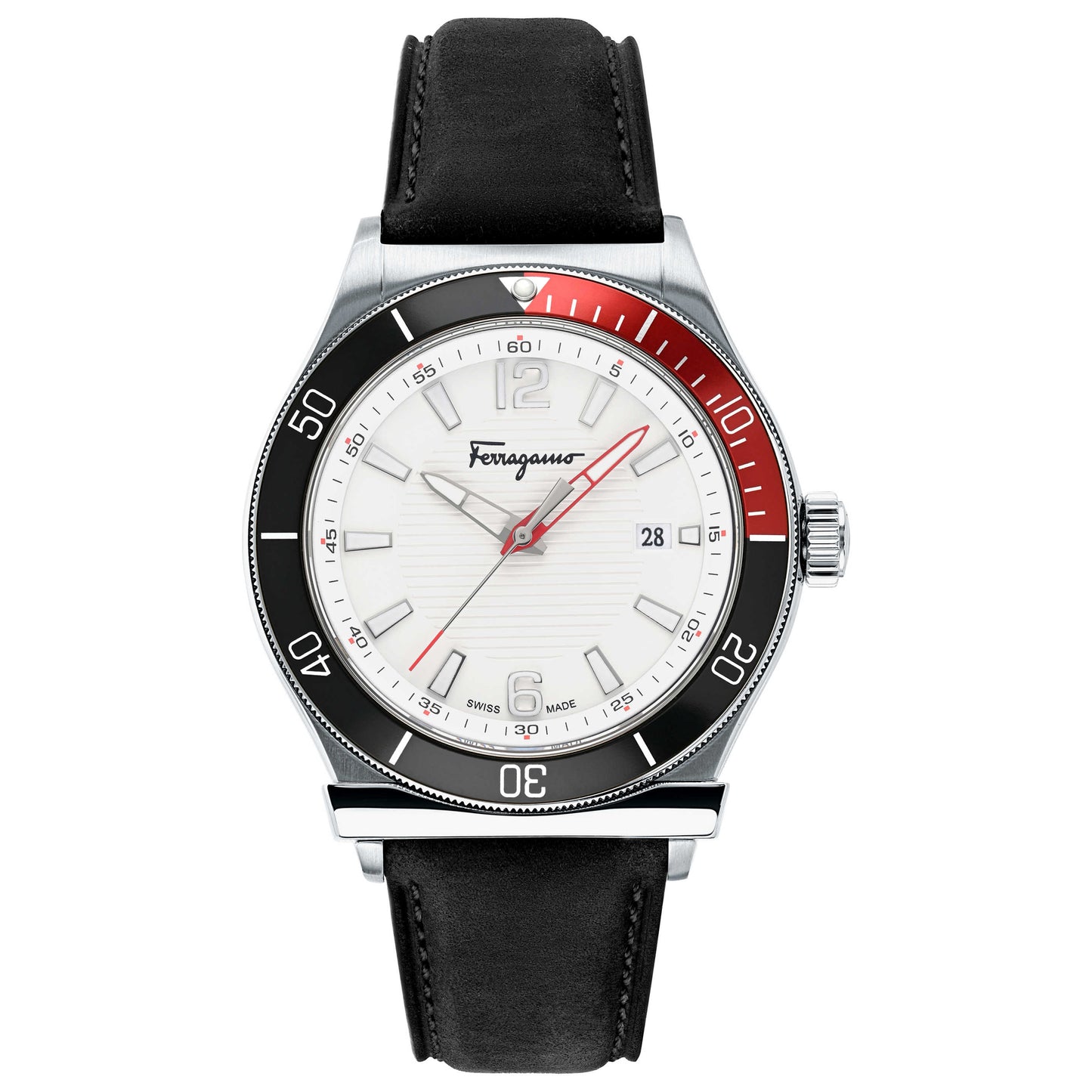 Front view of Ferragamo Ferragamo 1898 Sport Men's Quartz Watch SFYK00320