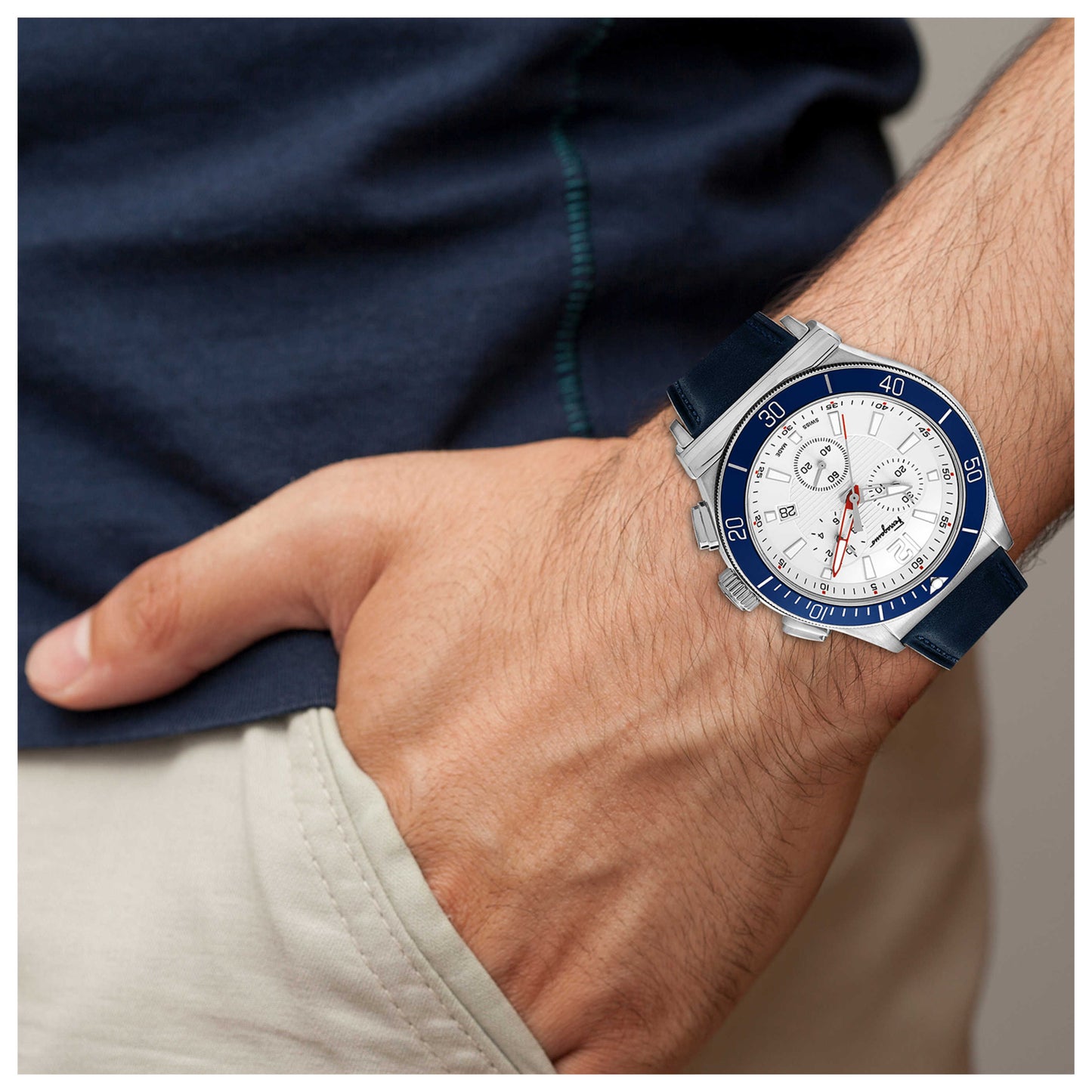 Ferragamo Ferragamo 1898 Sport Chrono Men's Quartz Watch SFYL01322 - Image #5