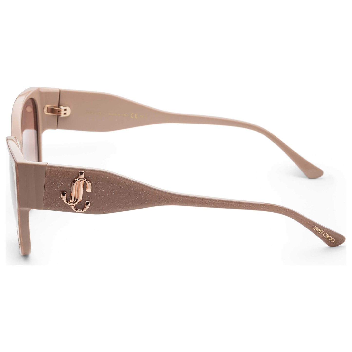 Left view of Jimmy Choo Shays Women's Sunglasses SHAYS-0KON-HA