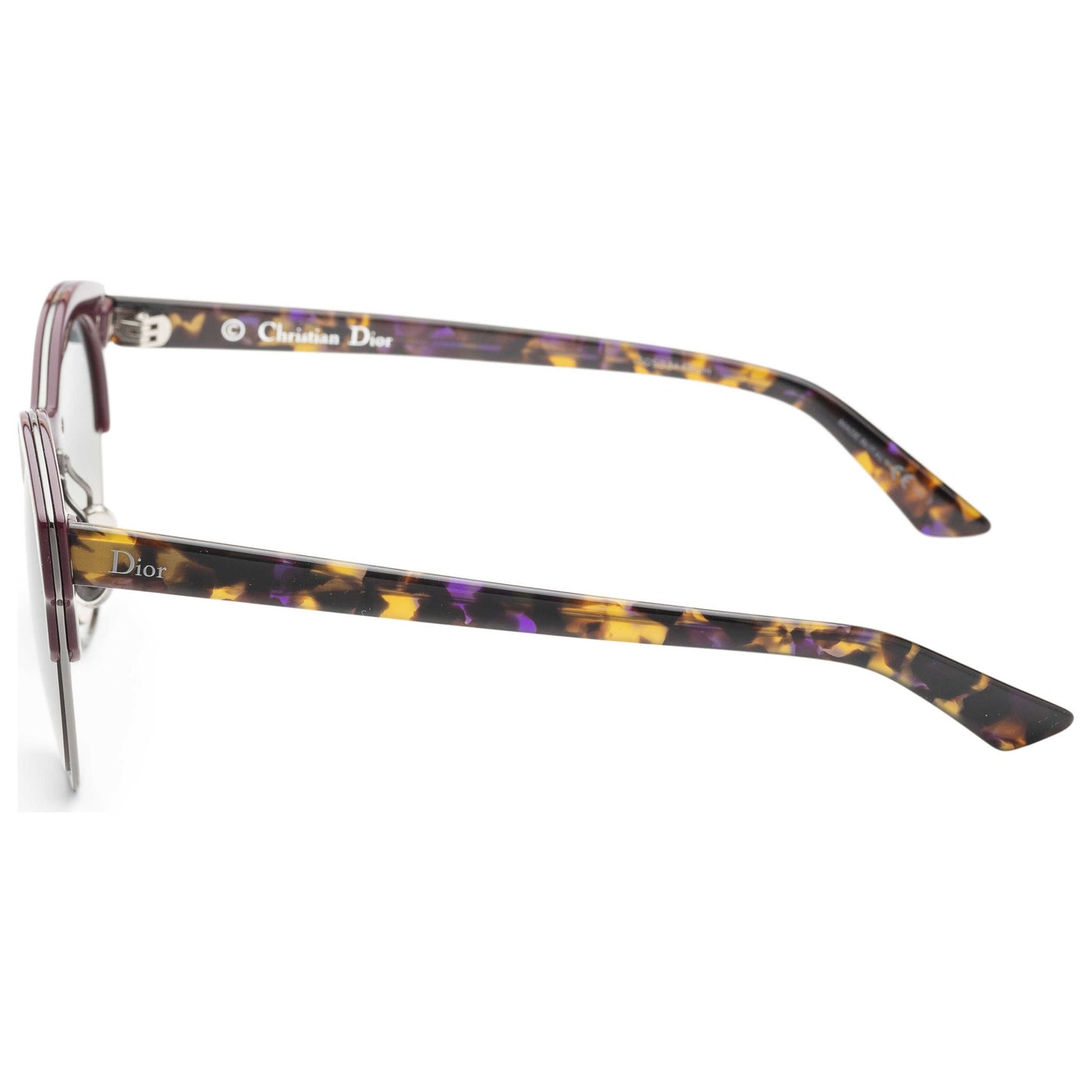 Left view of Christian Dior Sideral Women's Sunglasses SIDER1S-YZC-PR