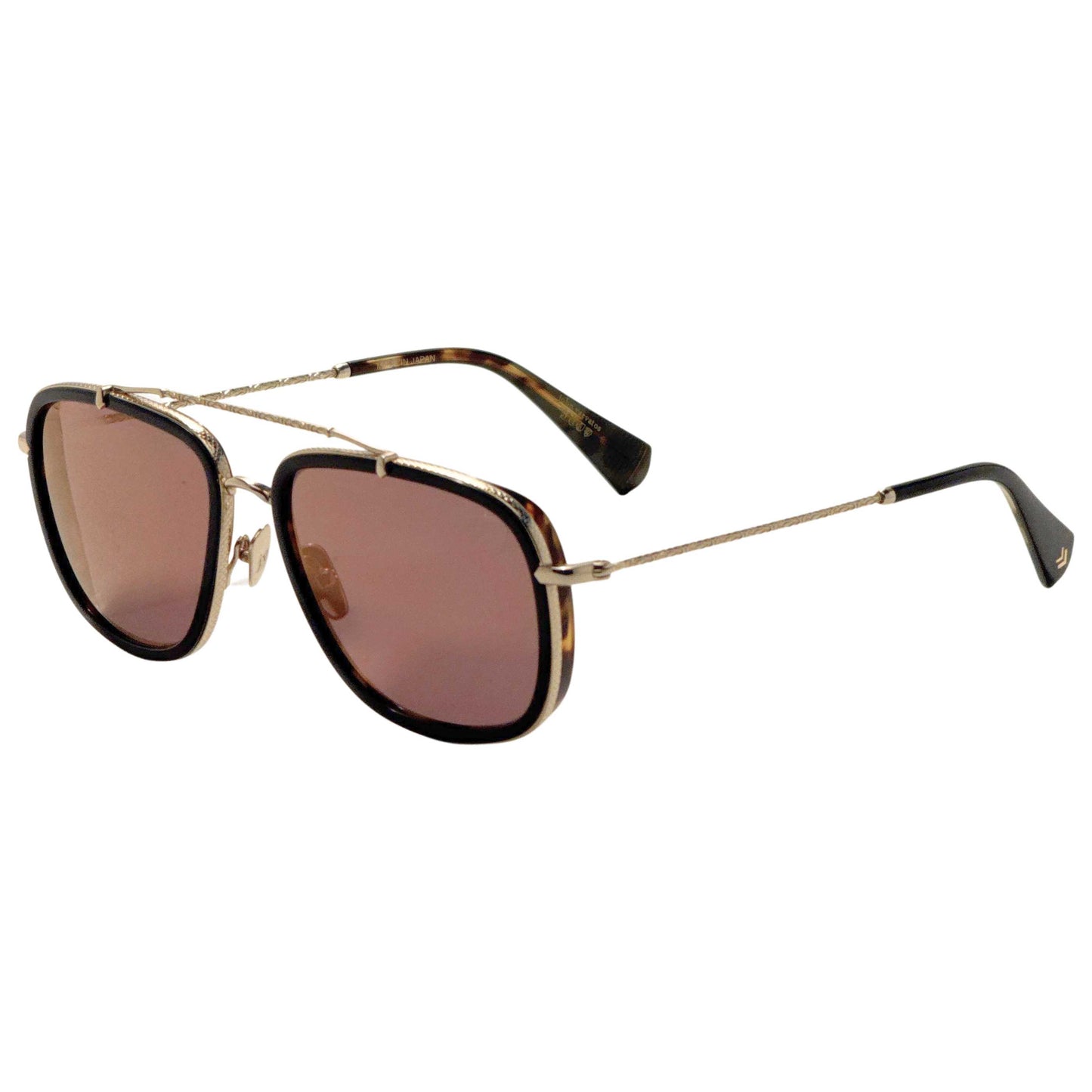 Front view of John Varvatos Men's Sunglasses SJV550560BLT