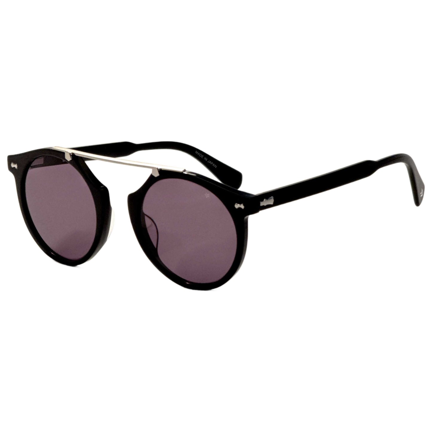 Front view of John Varvatos Men's Sunglasses SJV568-510BLA