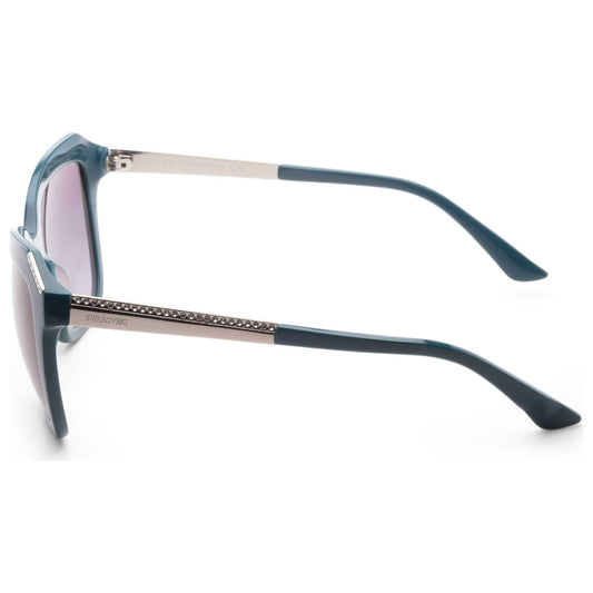 Left view of Swarovski Women's Sunglasses SK0115-5587B