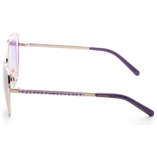 Left view of Swarovski Women's Sunglasses SK0144-5172Z