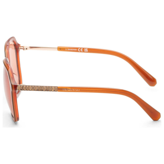 Left view of Swarovski Women's Sunglasses SK0390-5642J