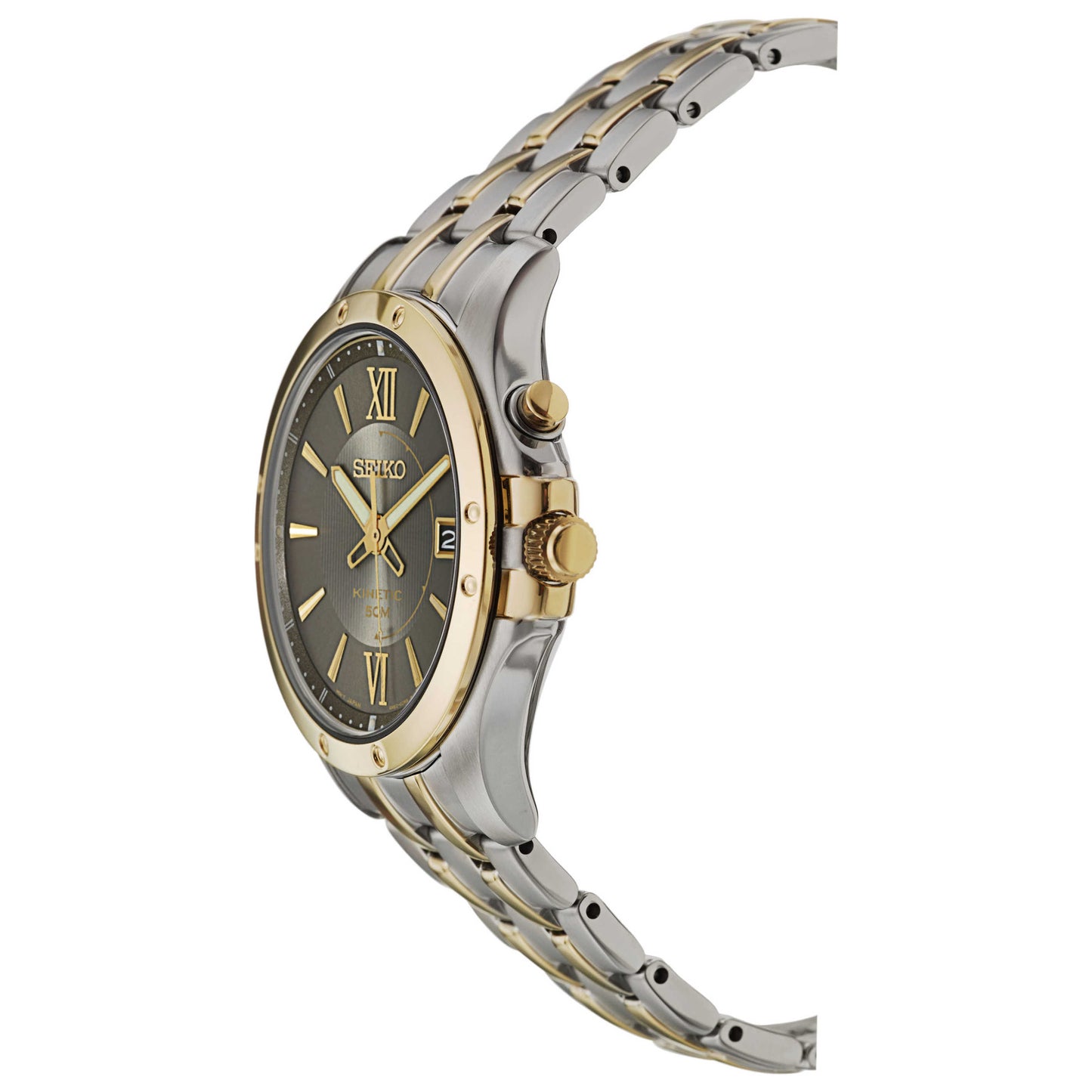 Seiko Kinetic Men's Kinetic Powered/Autoquartz Watch SKA550P1 - Image #4