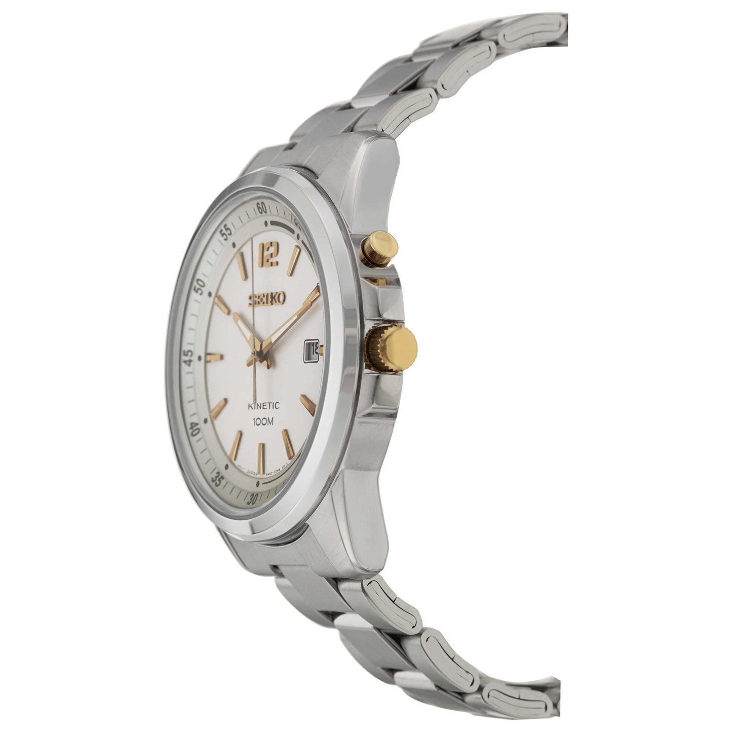 Seiko Kinetic Men's Kinetic Powered/Autoquartz Watch SKA601 - Image #4