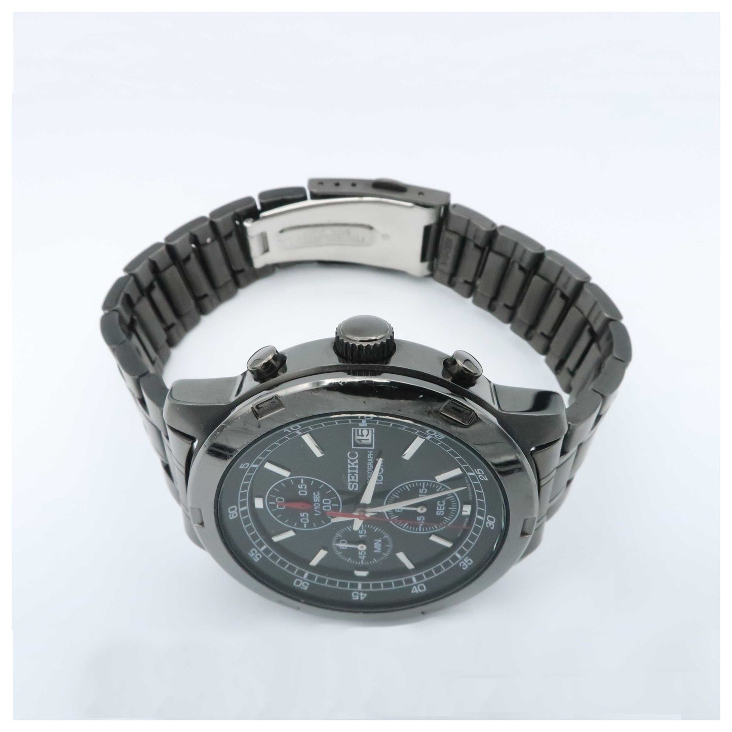 Seiko Chronograph Men's Japanese Quartz (Battery-Powered) Watch SKS437-PO - Image #8