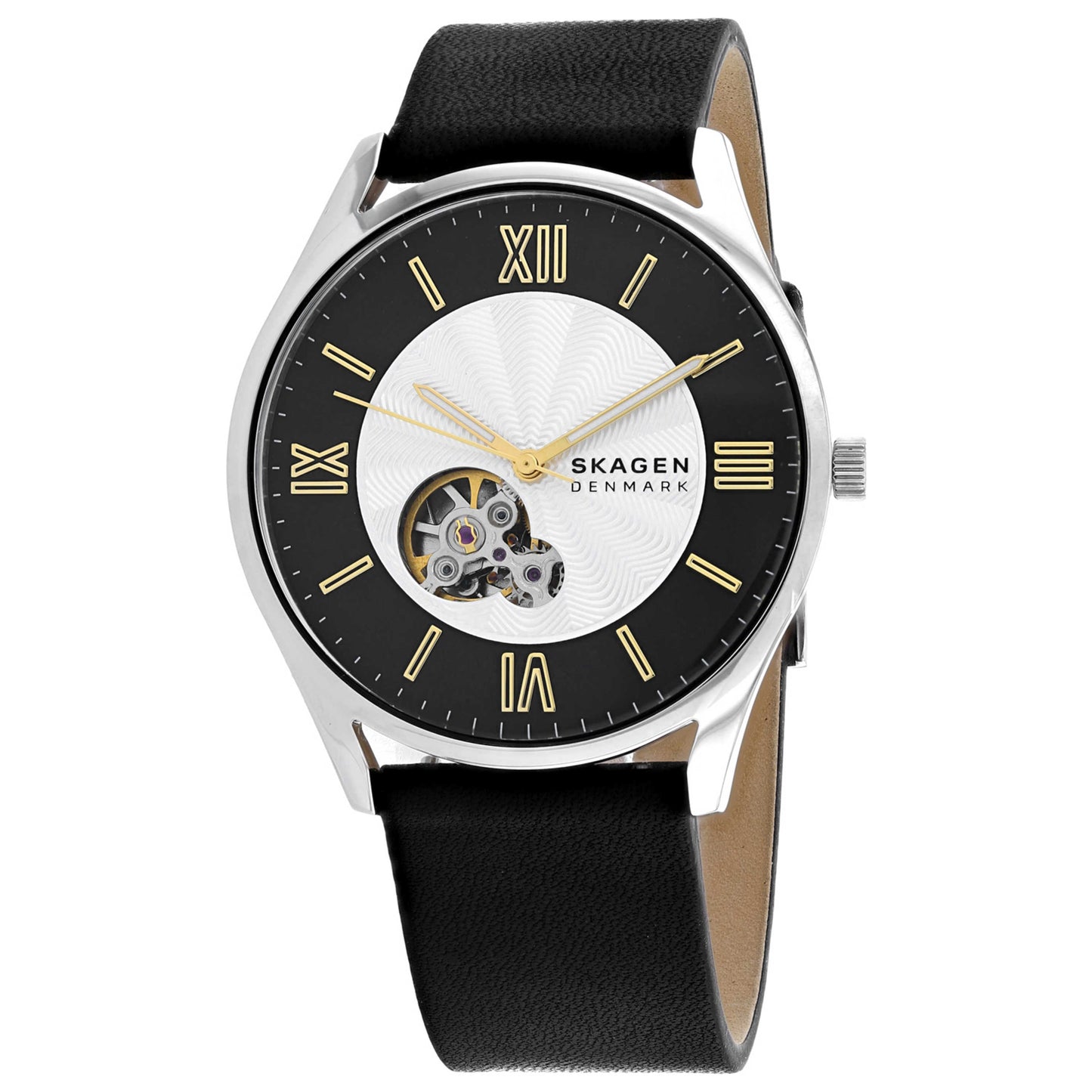 Front view of Skagen Holst Men's Automatic Watch SKW6710