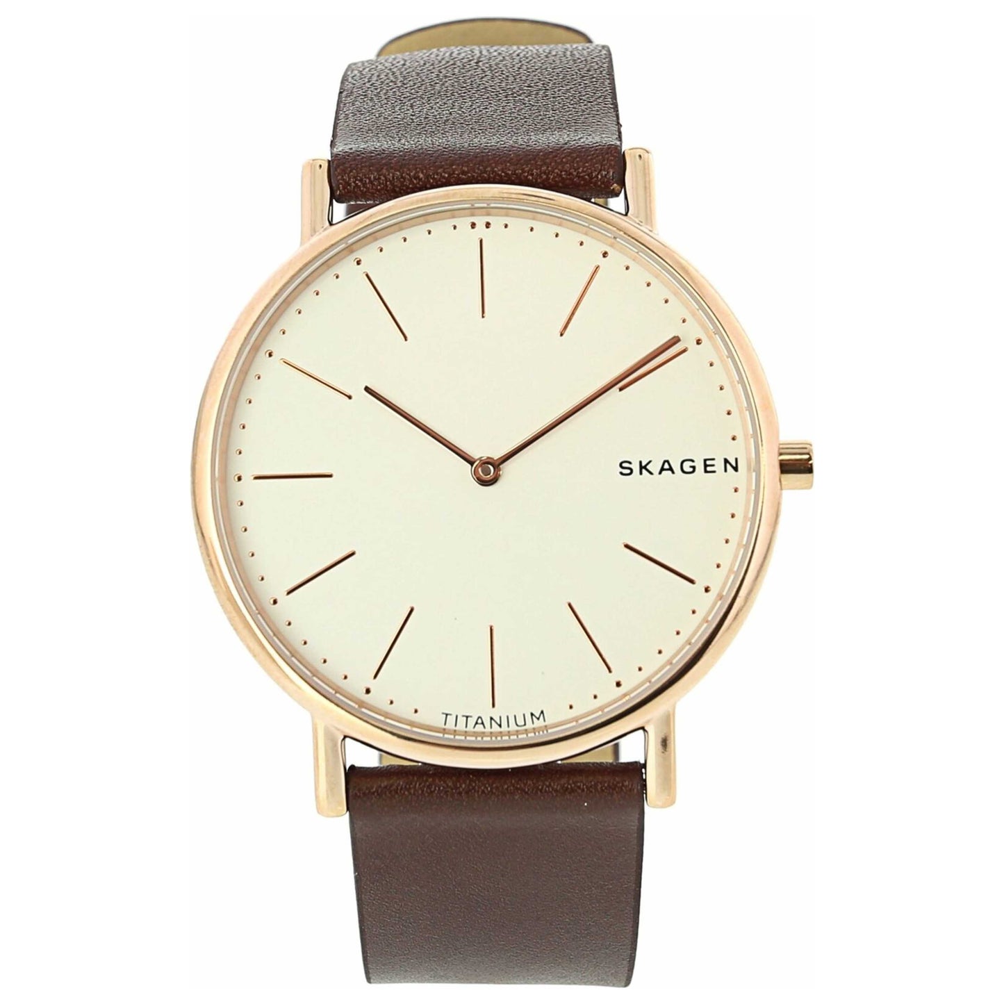 Front view of Skagen Signatur Men's Quartz Watch SKW8600