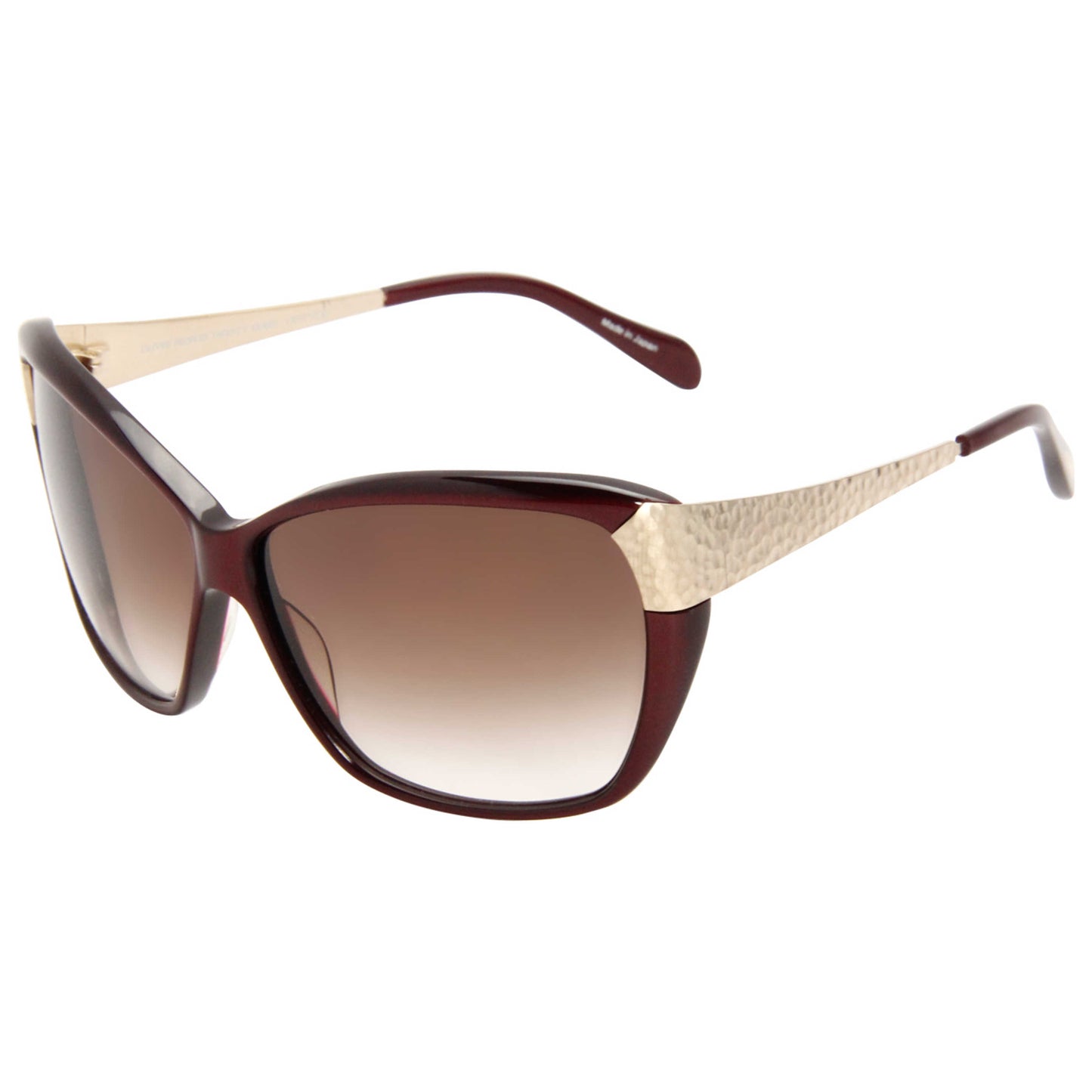 Front view of Oliver Peoples Fashion Men's Sunglasses SKYLA-SPCBRW-ROC-62