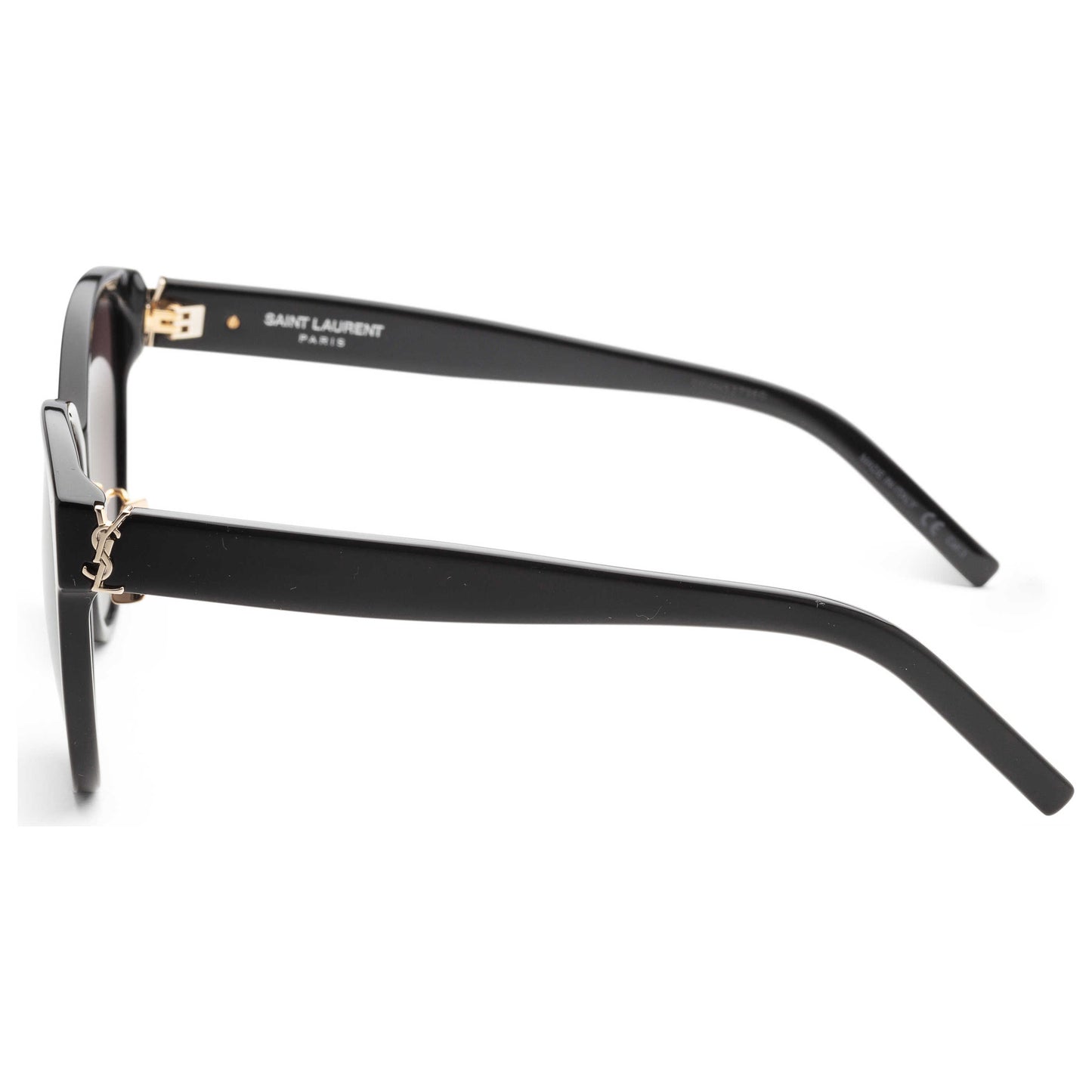 Left view of Saint Laurent Fashion Unisex Sunglasses SLM39-K-001
