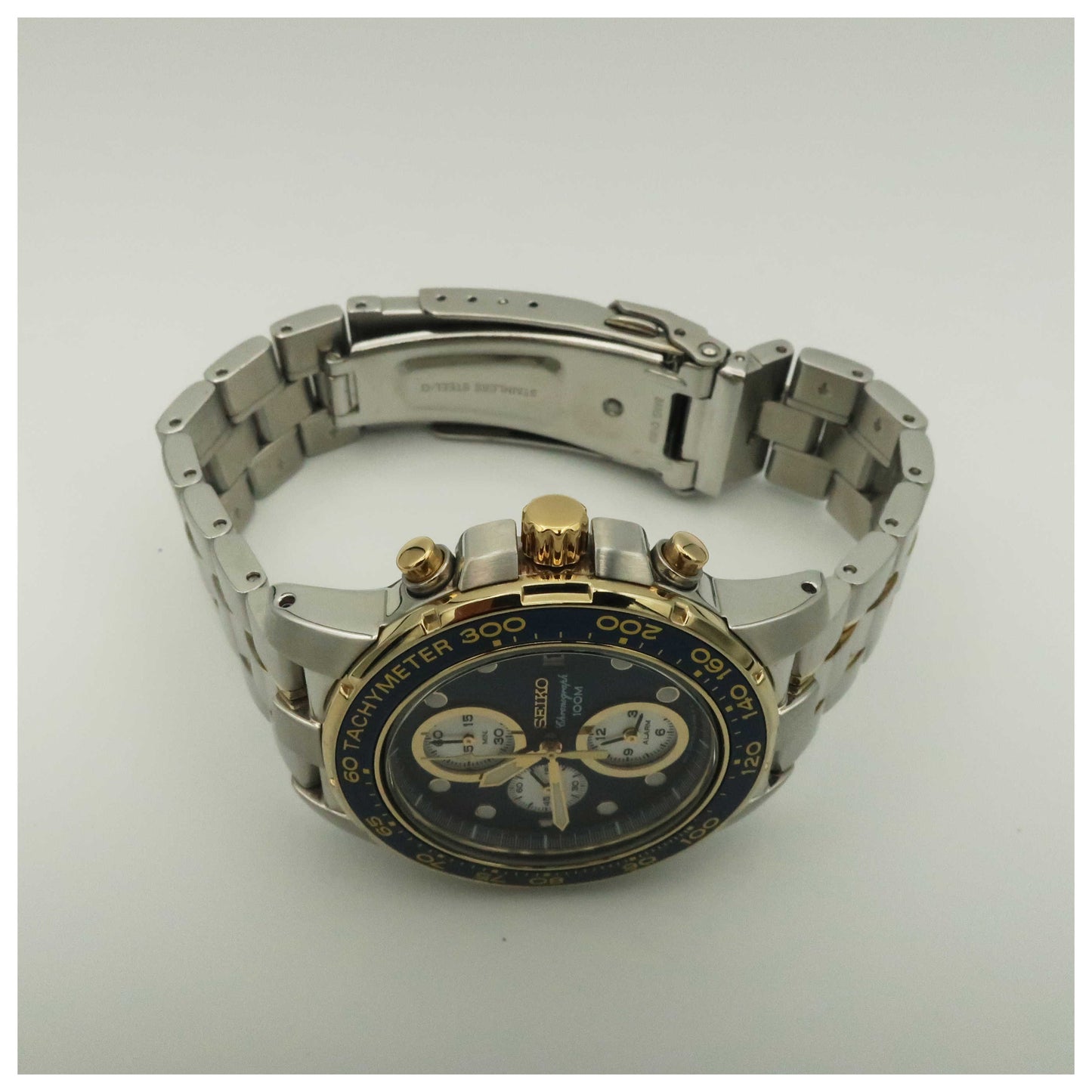 Seiko Alarm Chronograph Men's Watch SNAA64-PO - Image #8