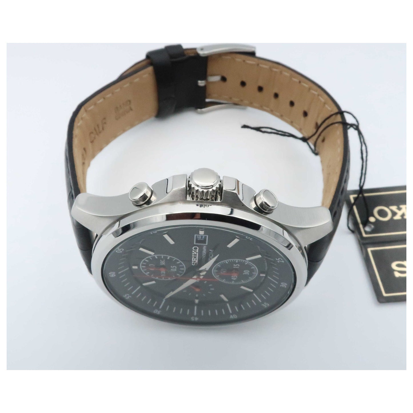 Seiko Chronograph Men's Japanese Quartz (Battery-Powered) Watch SNDE29-SDV - Image #8