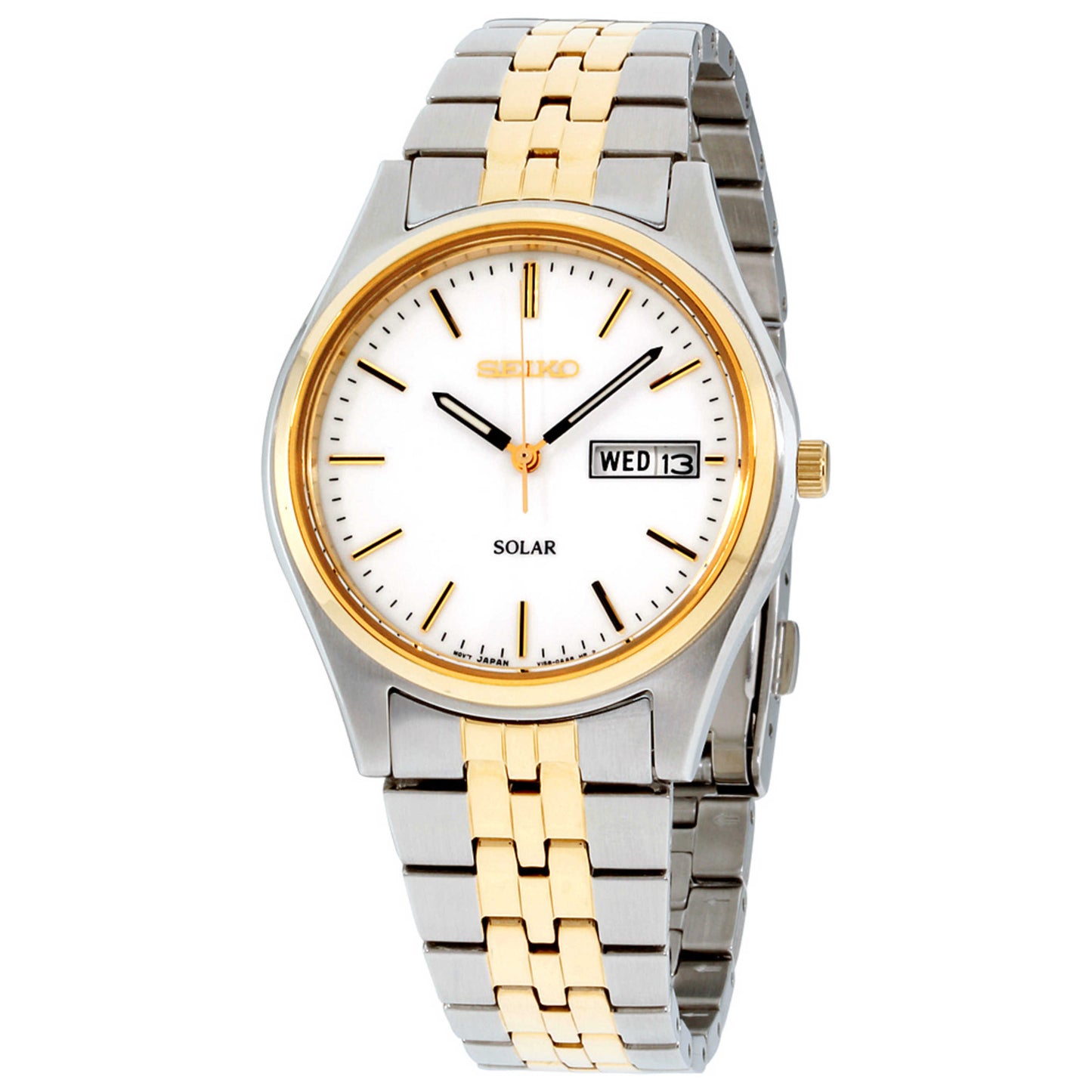 Front view of Seiko Core Men's Solar Watch SNE032