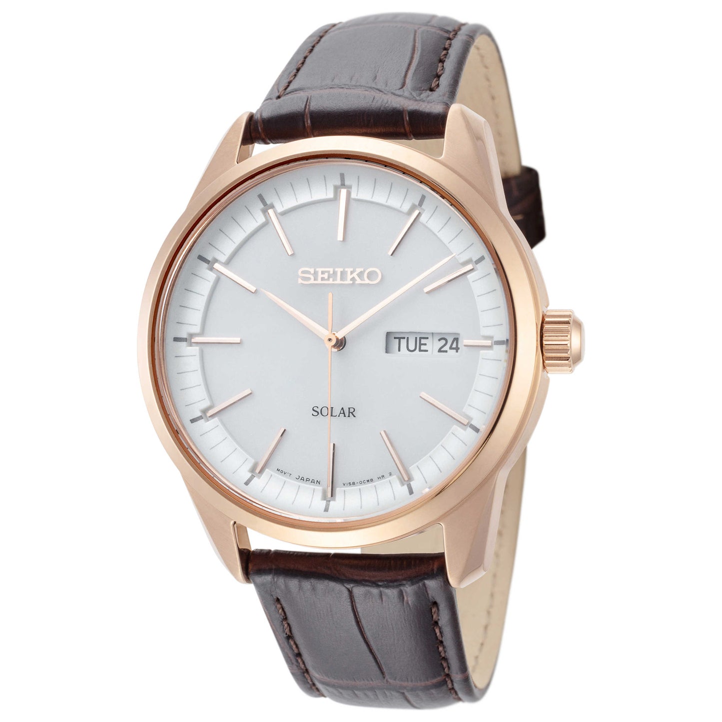 Front view of Seiko Conceptual Men's Quartz Watch SNE530P1