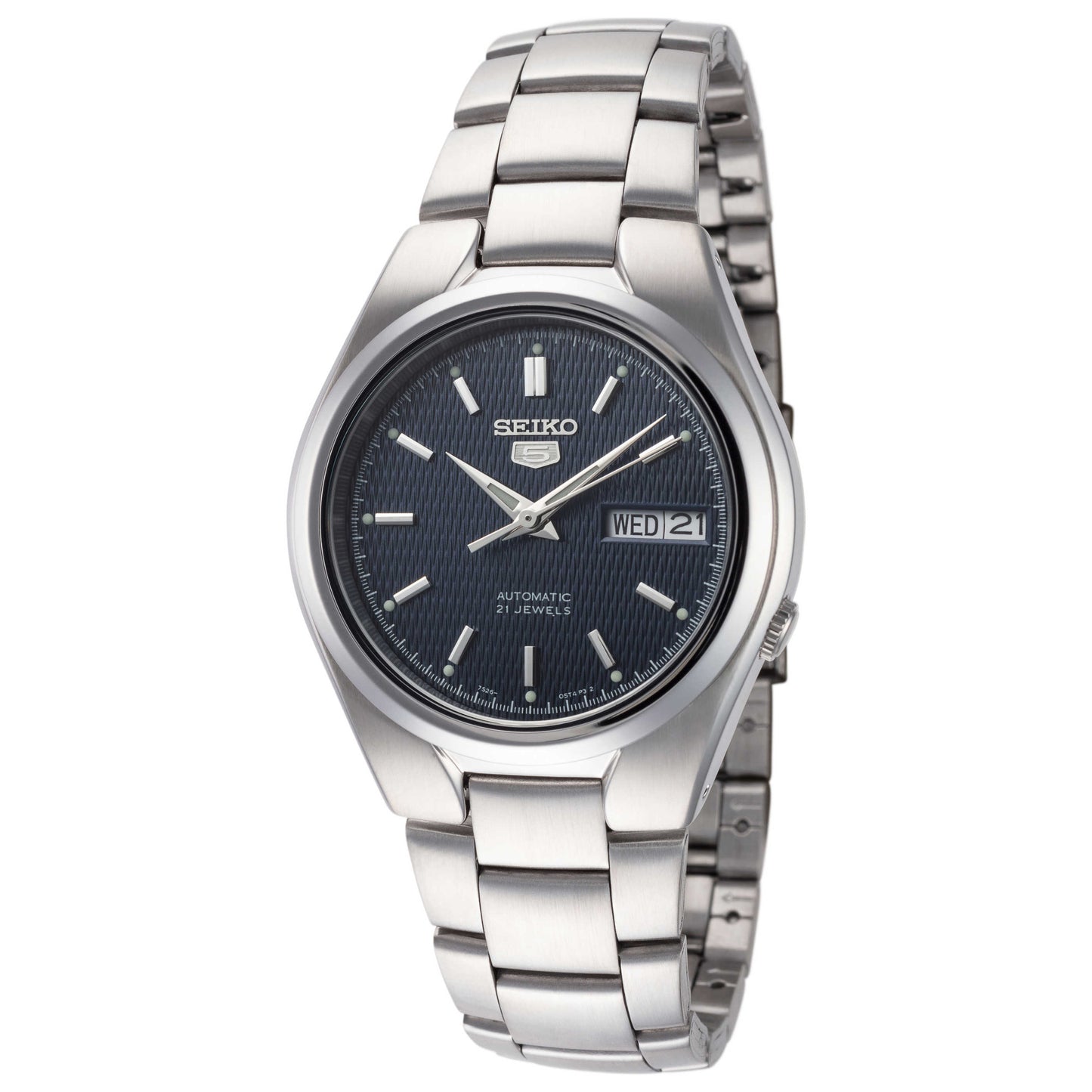 Front view of Seiko Series 5 Men's Automatic Watch SNK603K1