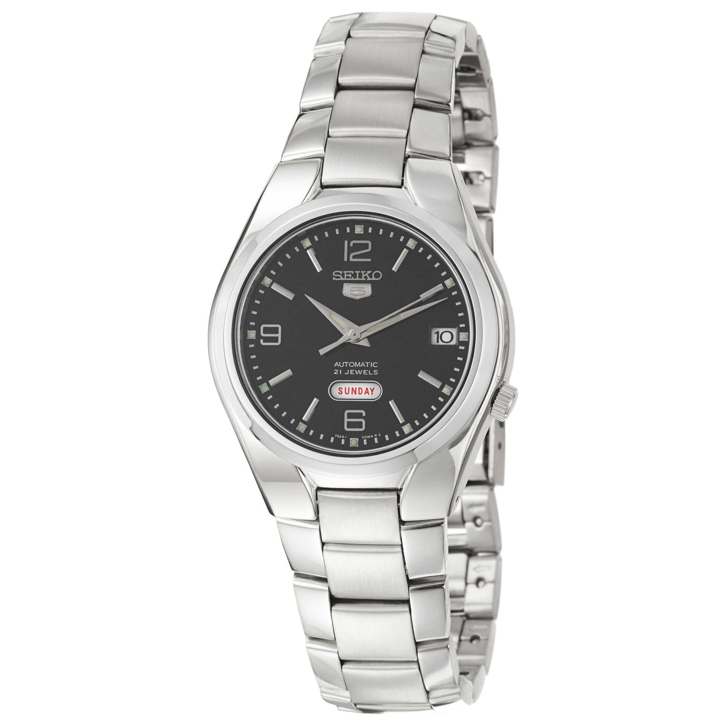 Front view of Seiko 5 Sports Automatic Men's Automatic Watch SNK623