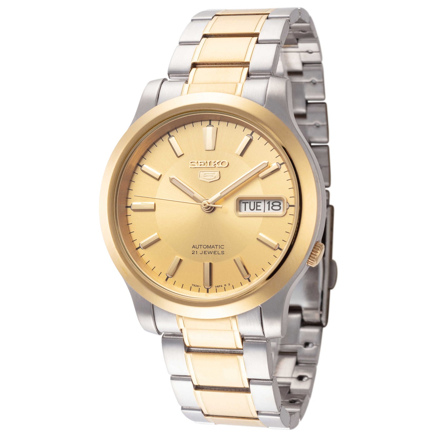 Front view of Seiko Series 5 Men's Automatic Watch SNK792