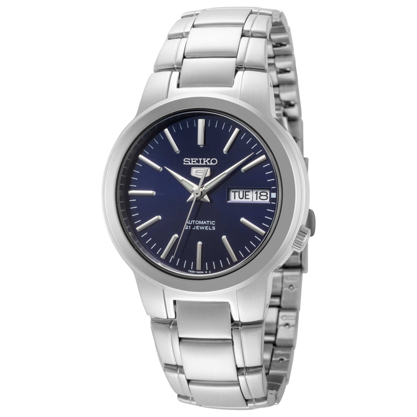 Front view of Seiko Series 5 Men's Automatic Watch SNKA05K1