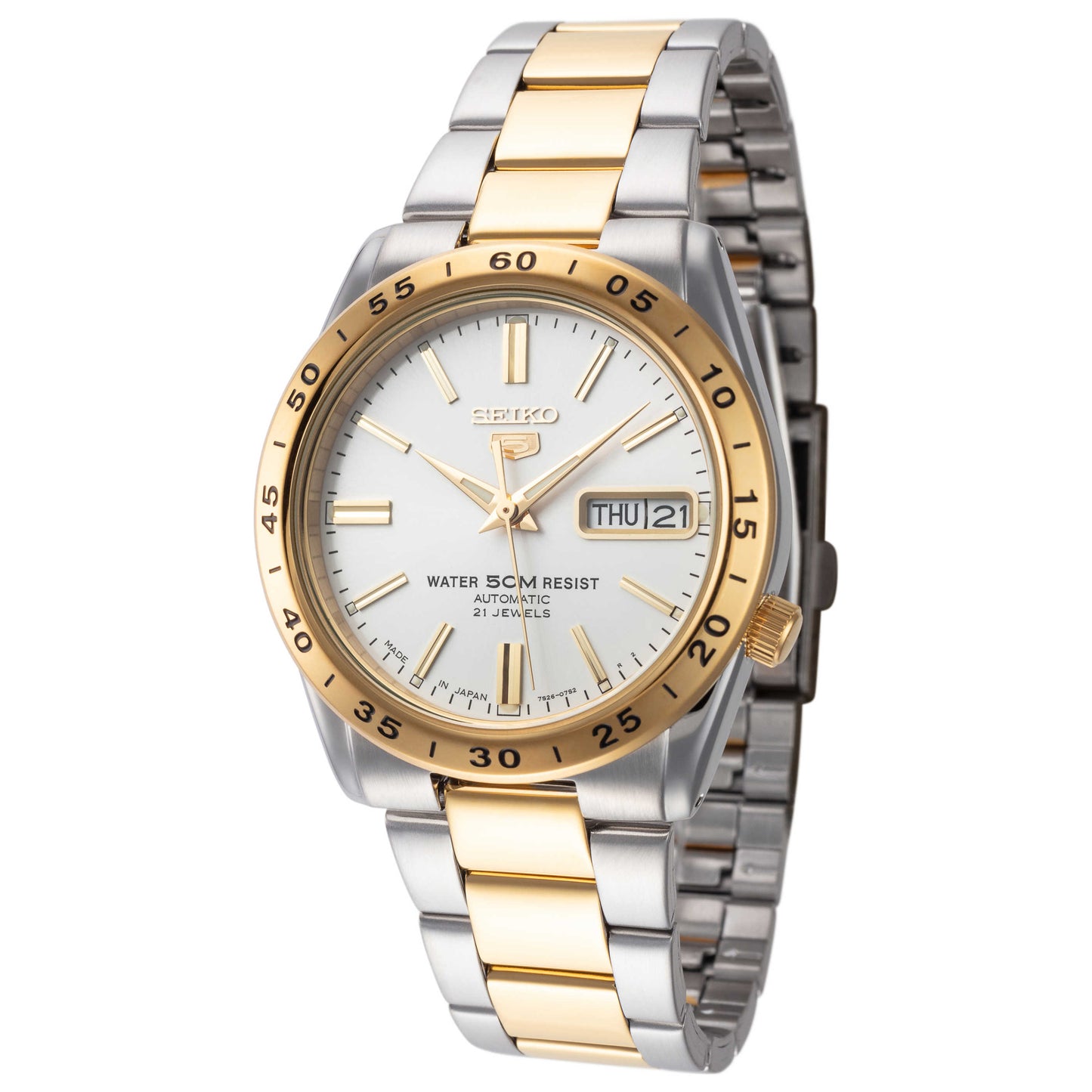 Front view of Seiko Series 5 Sport Women's Automatic Watch SNKE04J1