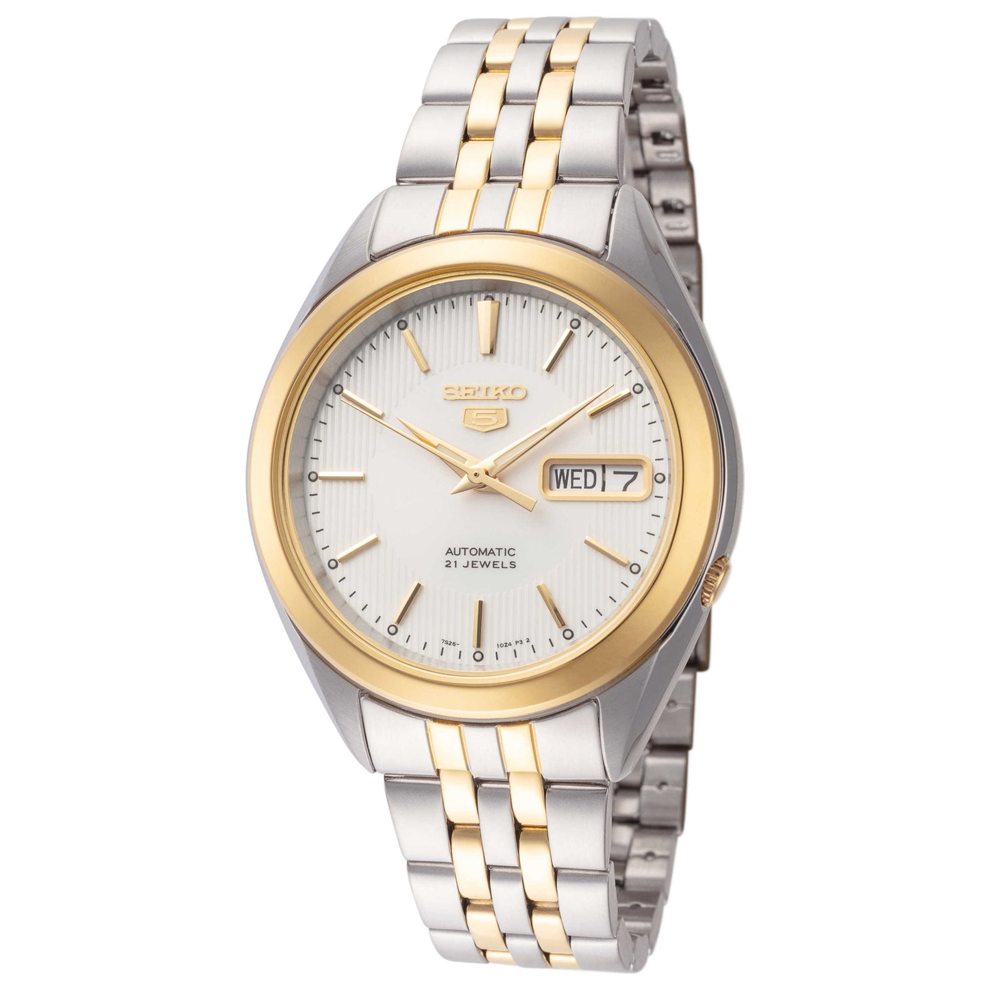 Front view of Seiko Series 5 Men's Automatic Watch SNKL24