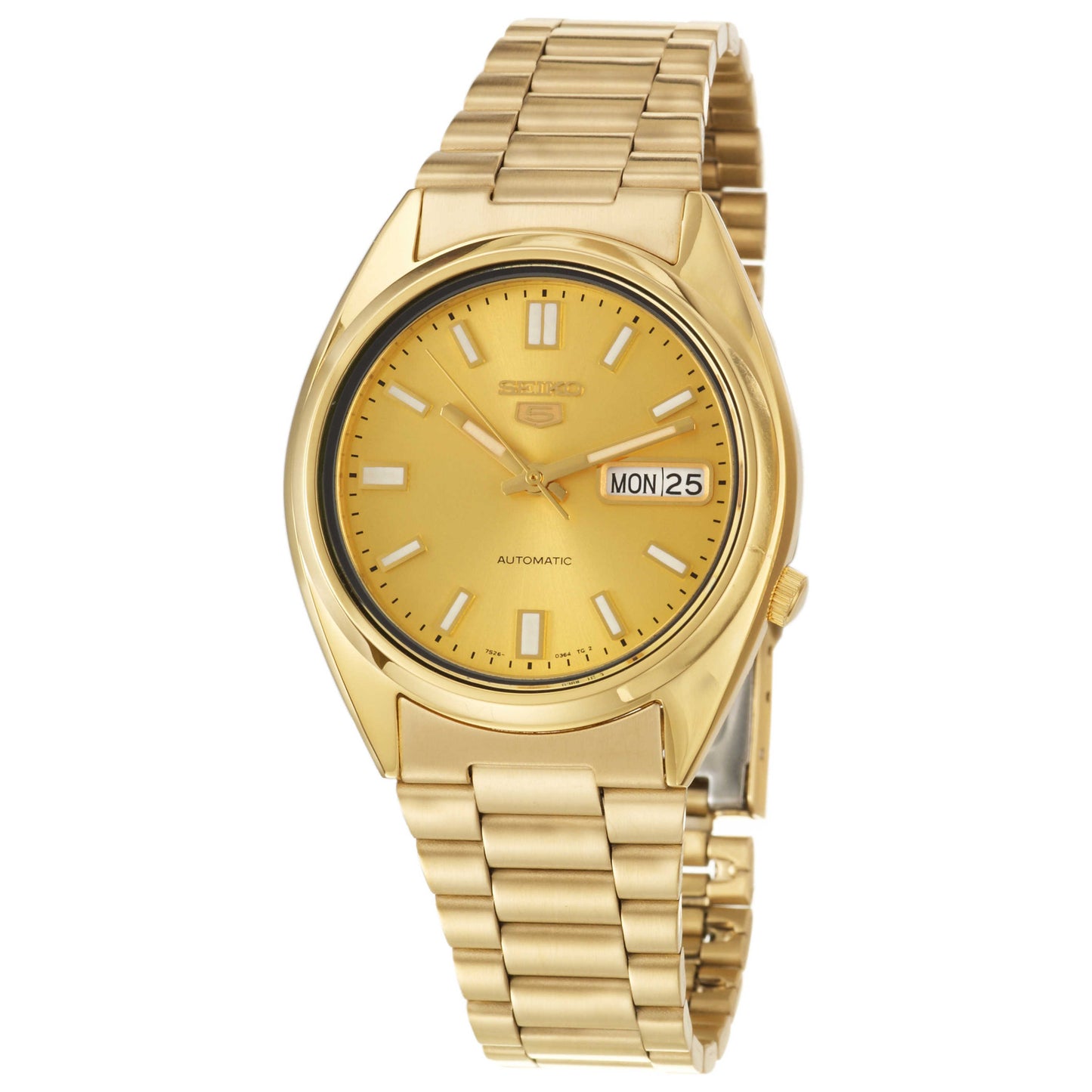 Front view of Seiko 5 Sports Automatic Men's Automatic Watch SNXS80