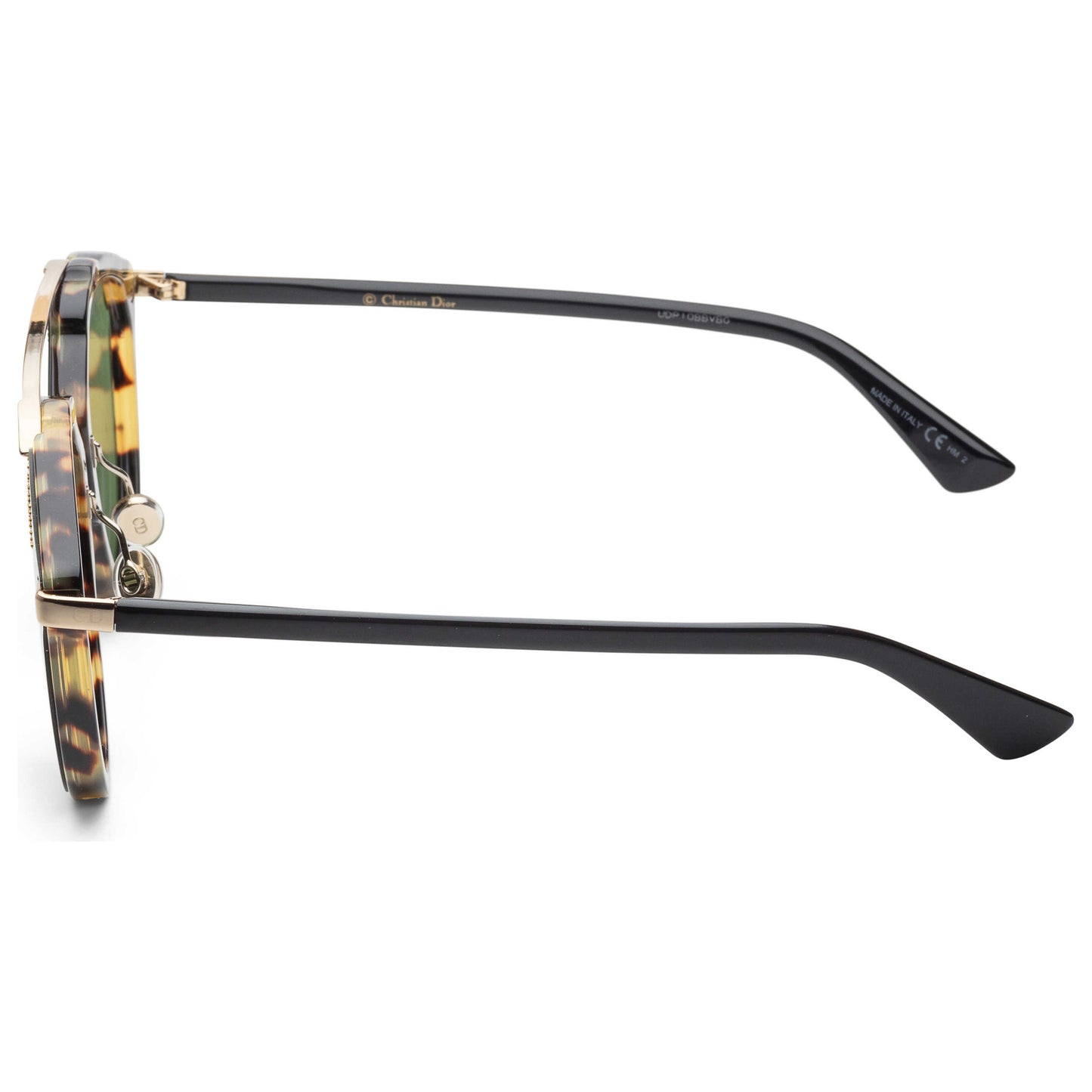 Left view of Christian Dior Solar Women's Sunglasses SOLARS-6OU-HD