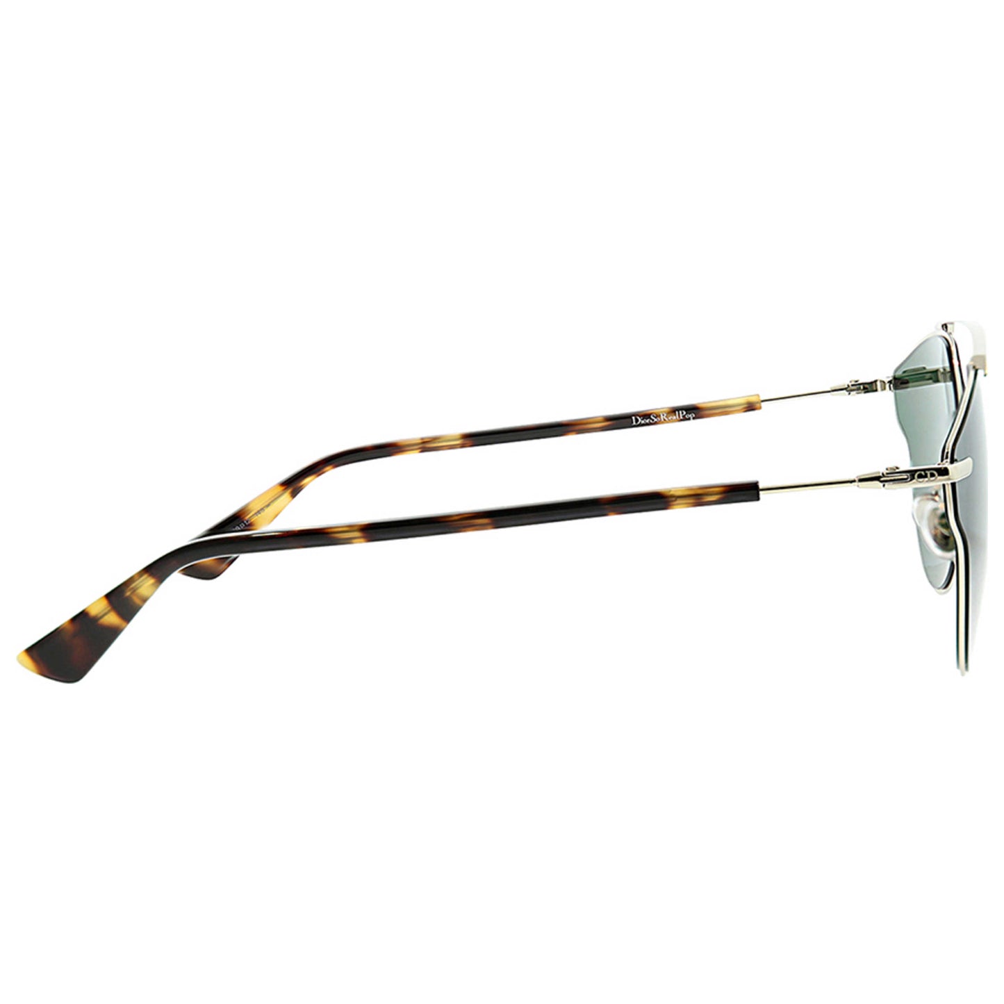 Right view of Christian Dior So Real Women's Sunglasses SOREALPOPS-03YG-590T