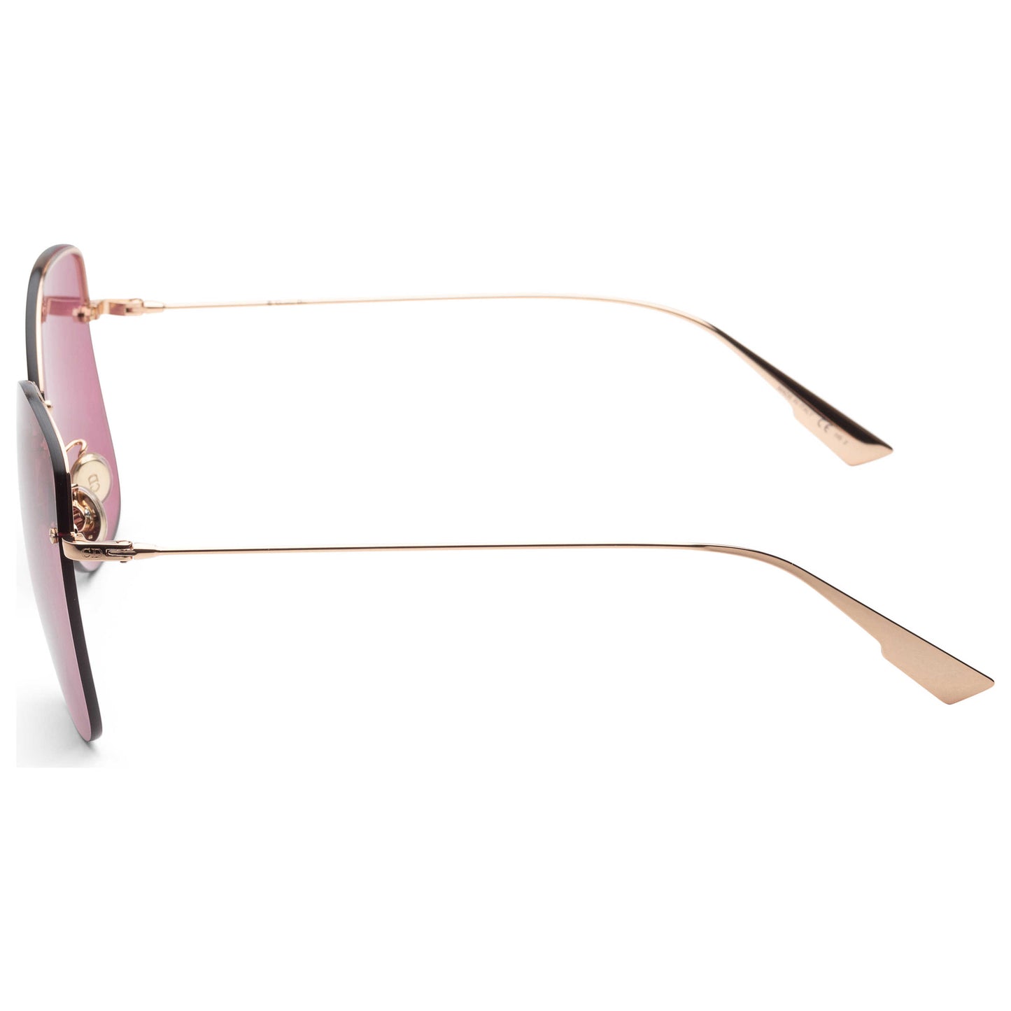 Left view of Christian Dior So Real Women's Sunglasses SOREALS-0NT1-ZJ