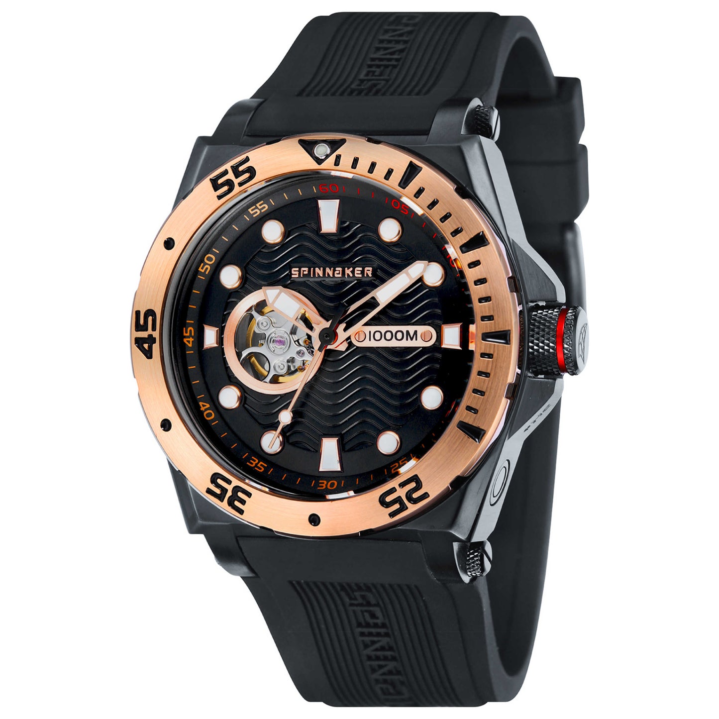 Front view of Spinnaker Overboard Men's Automatic Watch SP-5023-0F