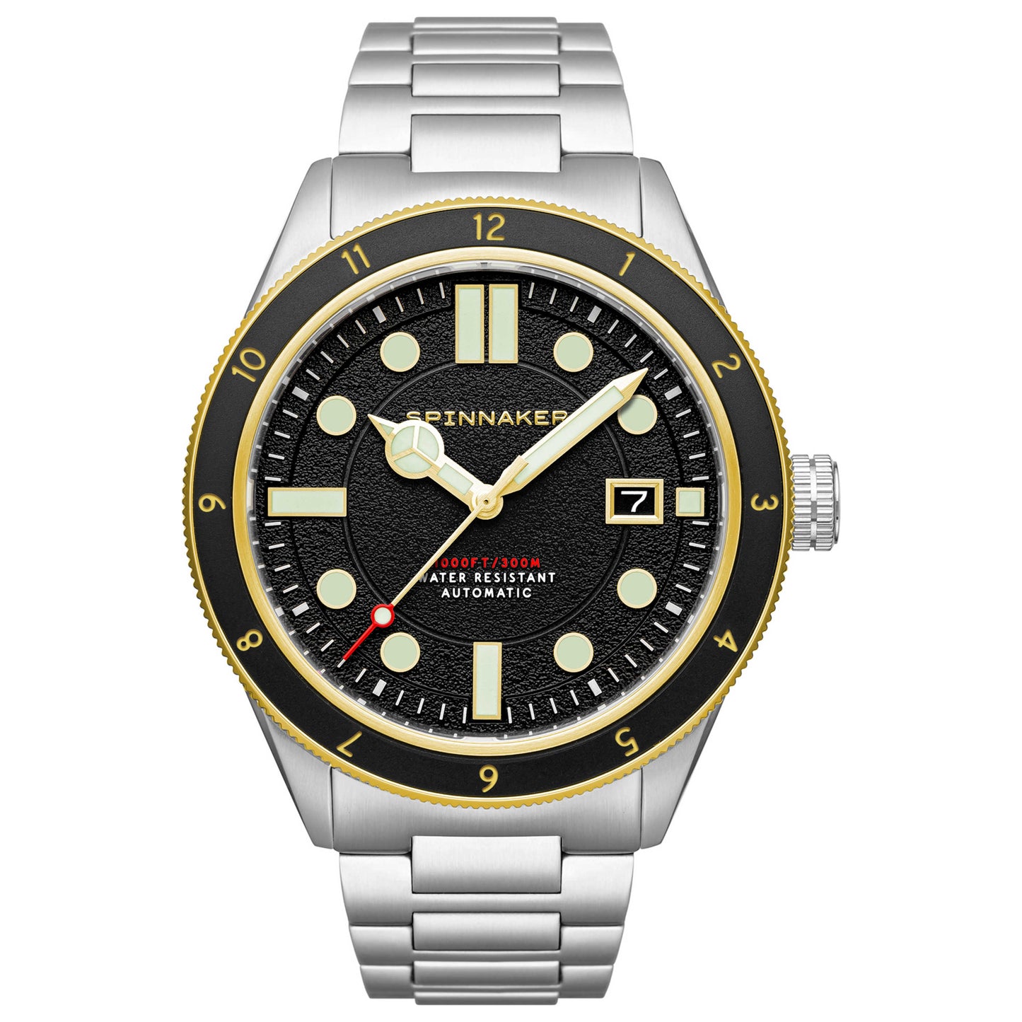 Front view of Spinnaker Cahill 300 Men's Automatic Watch SP-5096-44