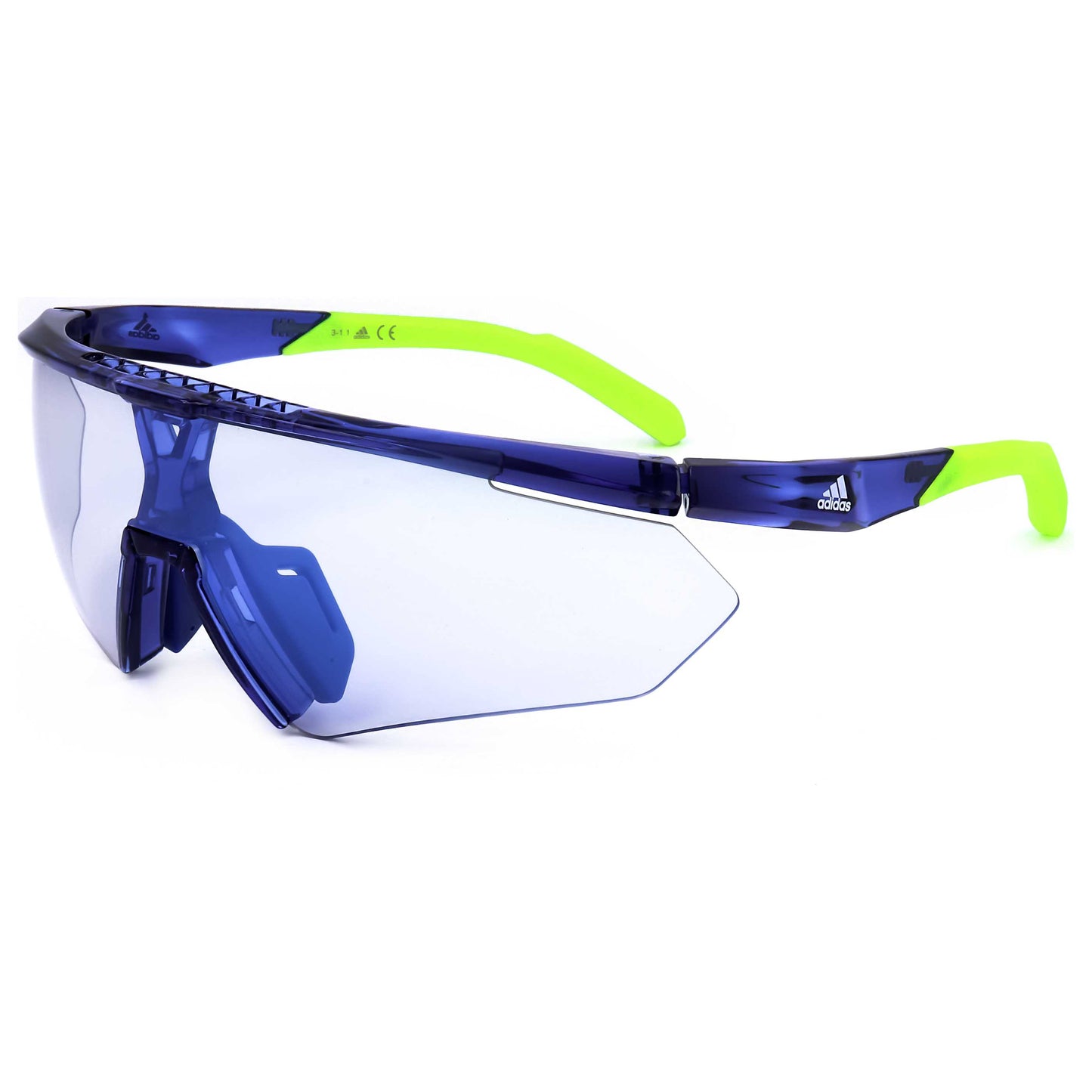 Front view of Adidas Sport Men's Sunglasses SP0027-91X-0