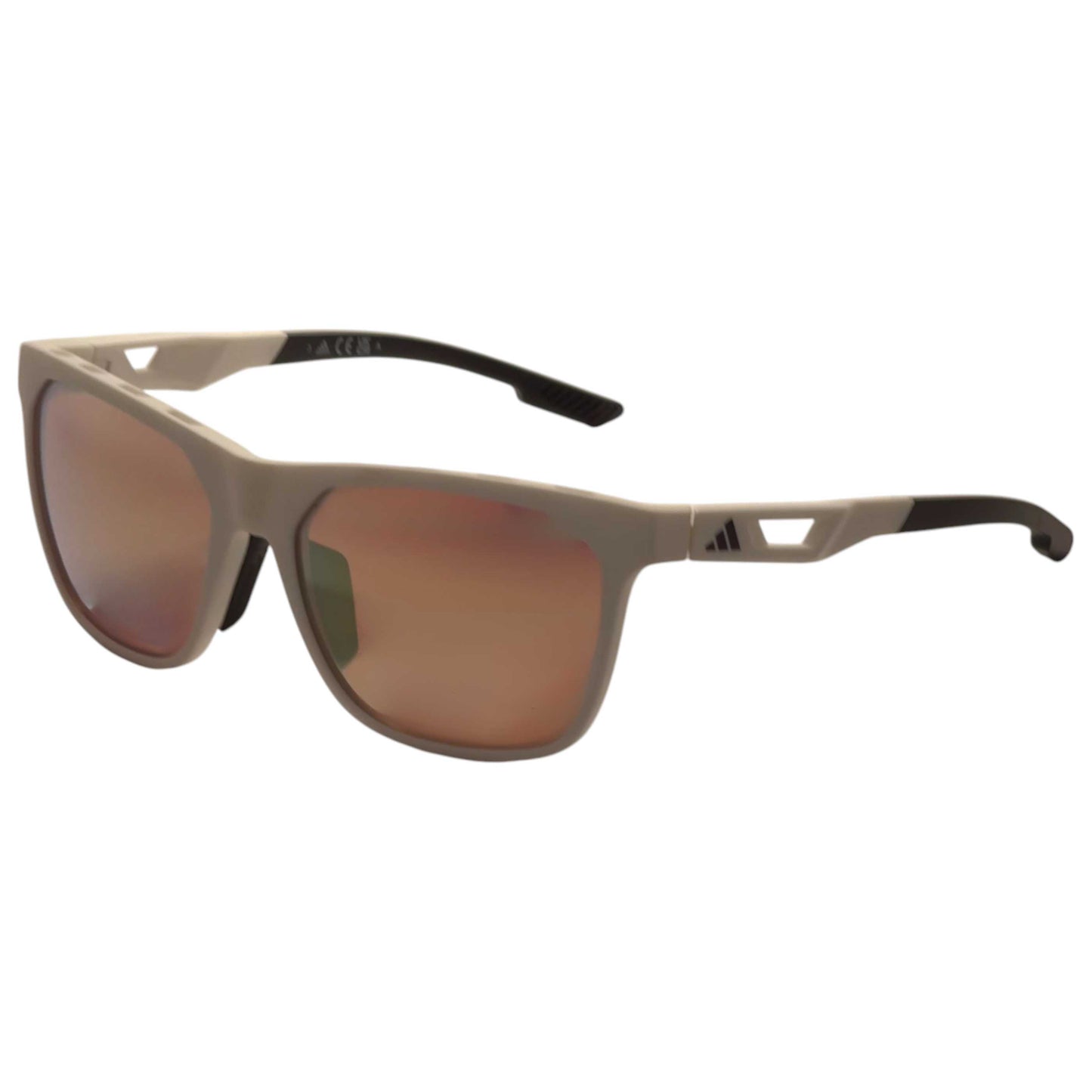 Front view of Adidas Unisex Sunglasses SP0091-21G-55