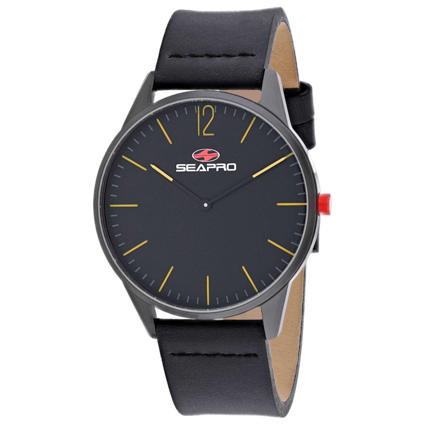 Front view of Seapro Black hole Men's Quartz Watch SP0102