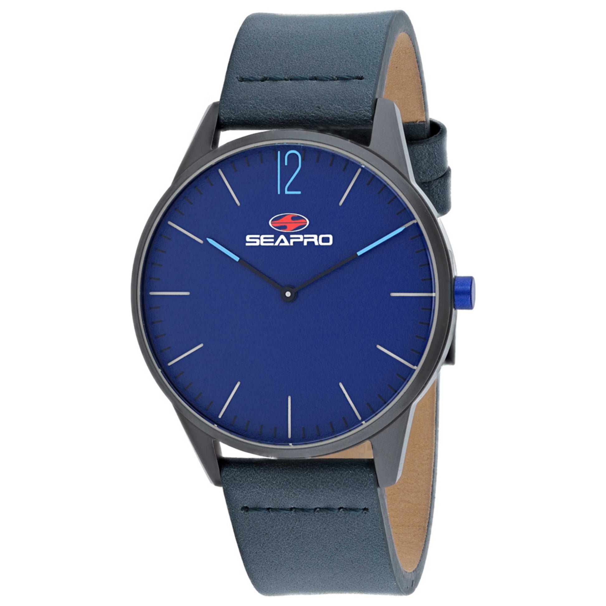 Front view of Seapro Black hole Men's Quartz Watch SP0105