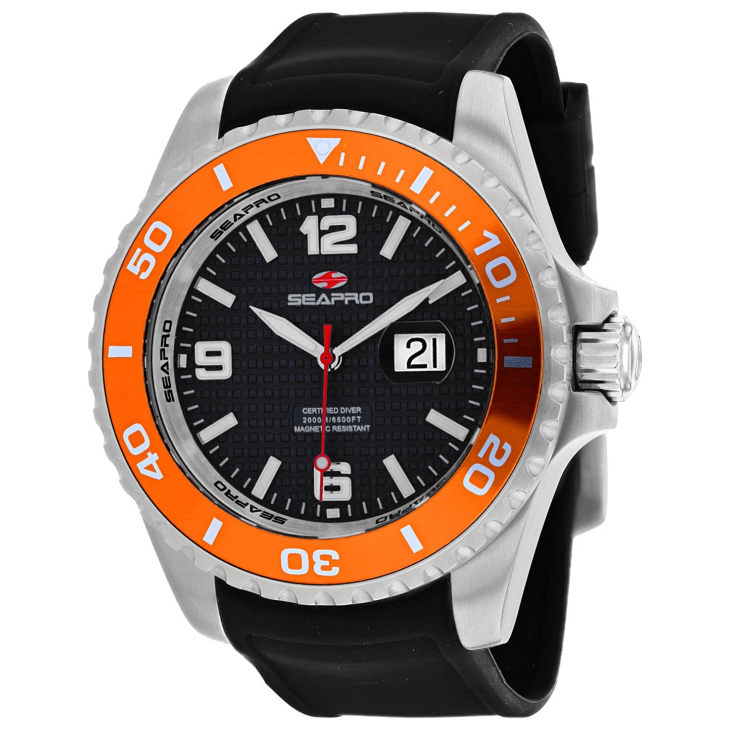 Front view of Seapro Abyss Men's Quartz Watch SP0744