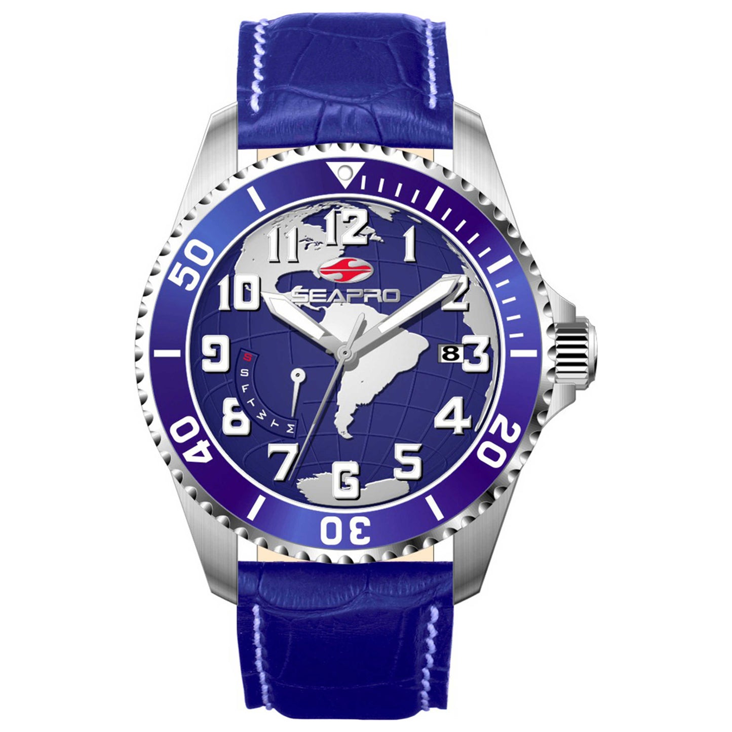 Front view of Seapro Voyager Men's Quartz Watch SP2742
