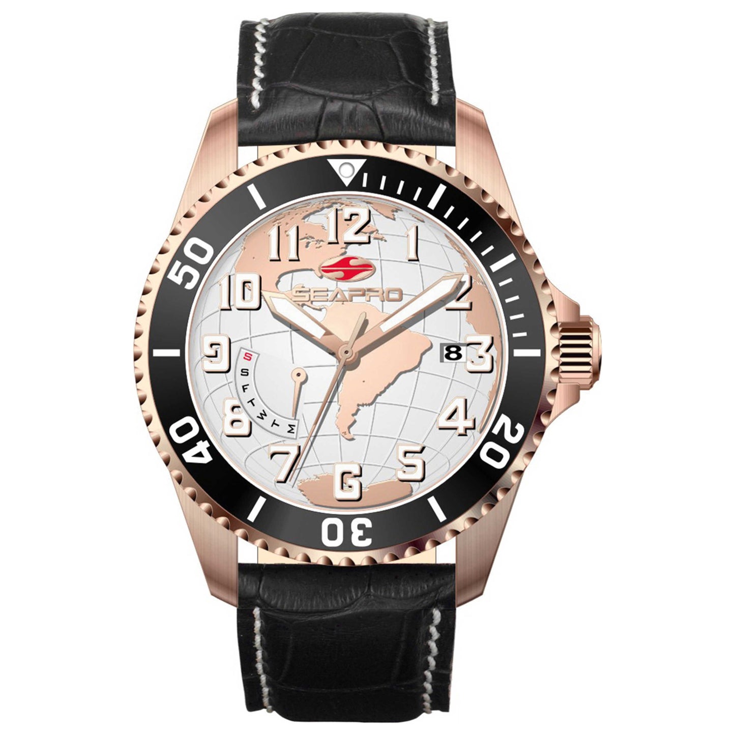Front view of Seapro Voyager Men's Quartz Watch SP2744