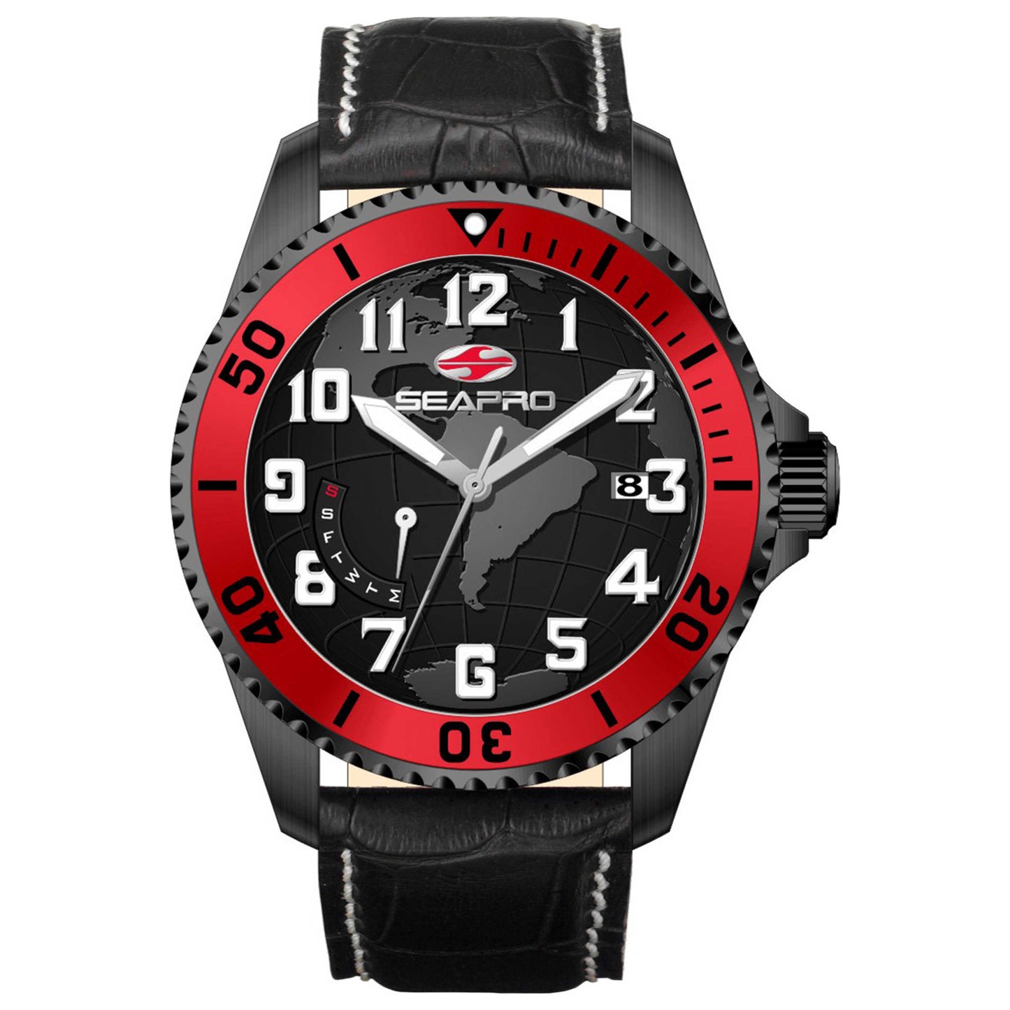 Front view of Seapro Voyager Men's Quartz Watch SP2745