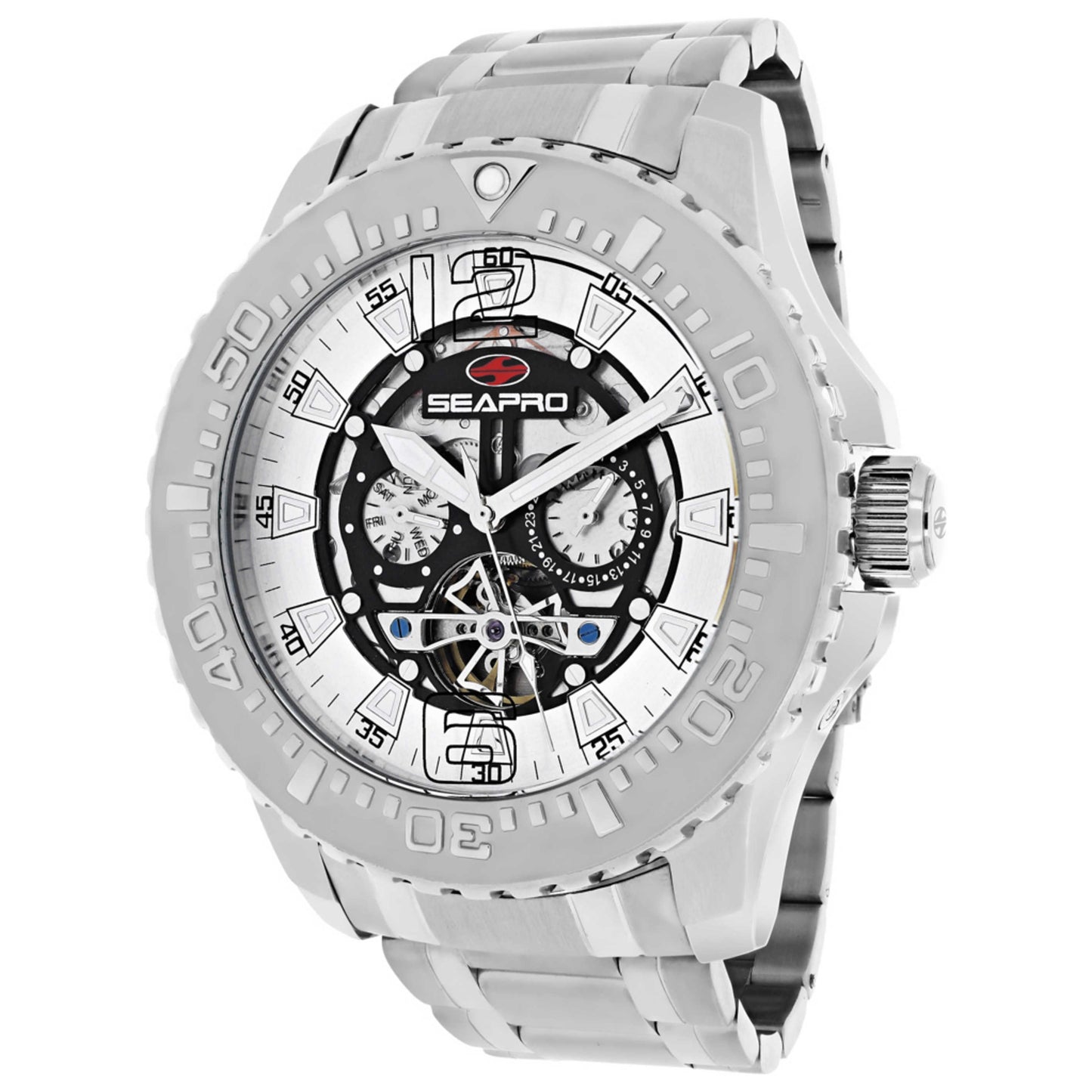 Front view of Seapro Tidal Px1 Men's Automatic Watch SP3310