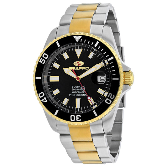 Front view of Seapro Scuba 200 Men's Automatic Watch SP4326