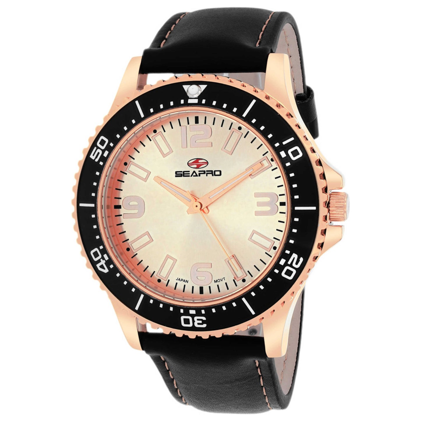 Front view of Seapro Tideway Men's Quartz Watch SP5314