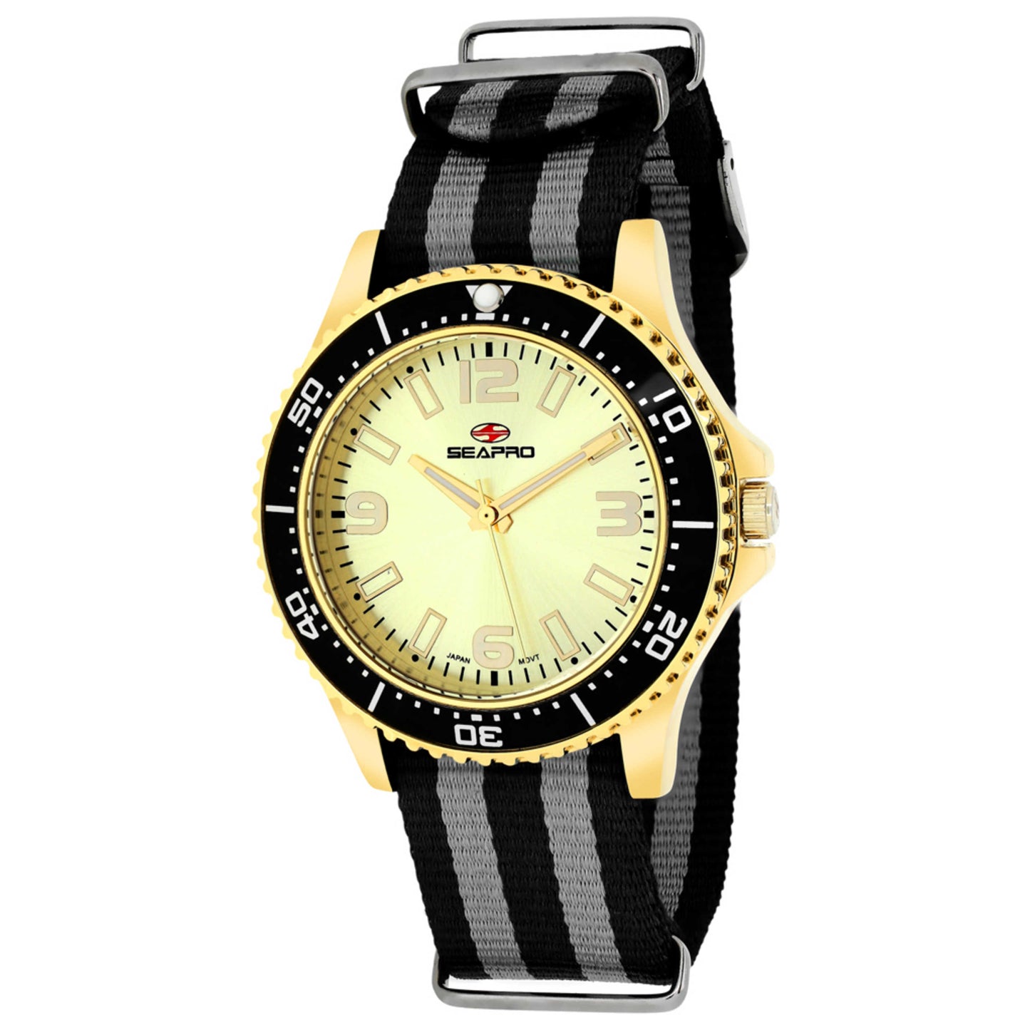 Front view of Seapro Tideway Women's Quartz Watch SP5419NBK