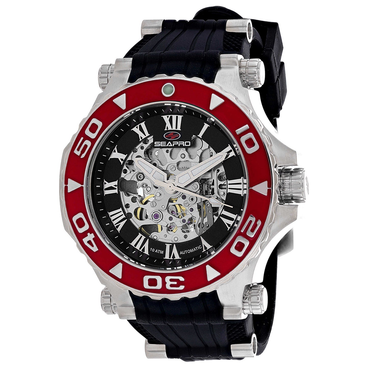 Front view of Seapro Seaway Men's Automatic Watch SP7751