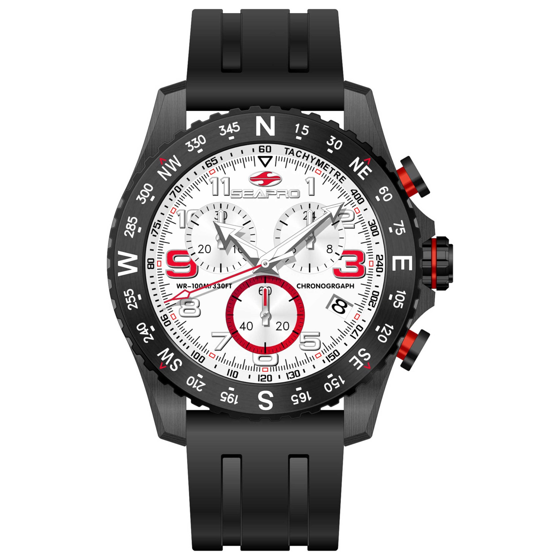 Front view of Seapro Gallantry Men's Quartz Watch SP9731