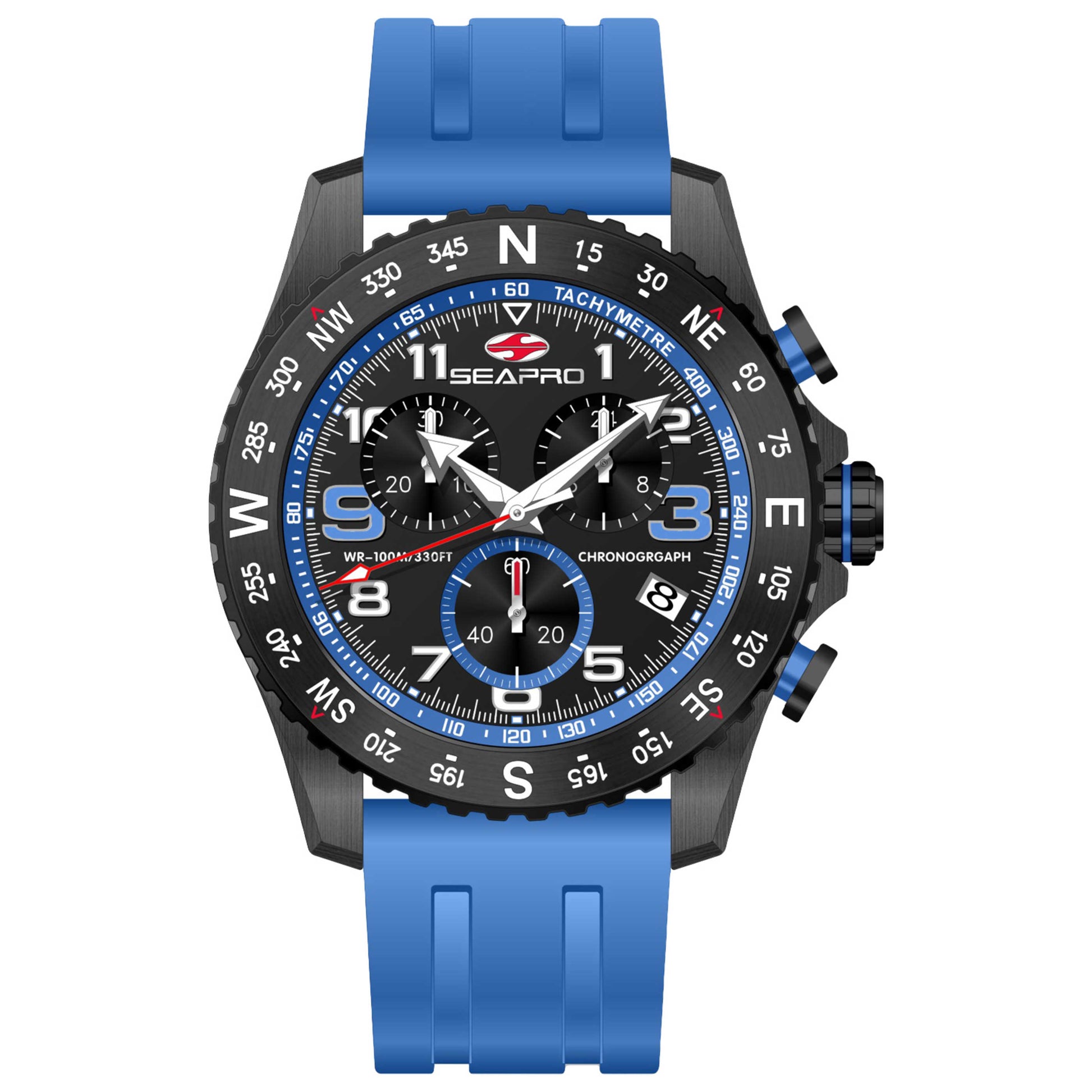Front view of Seapro Gallantry Men's Quartz Watch SP9735
